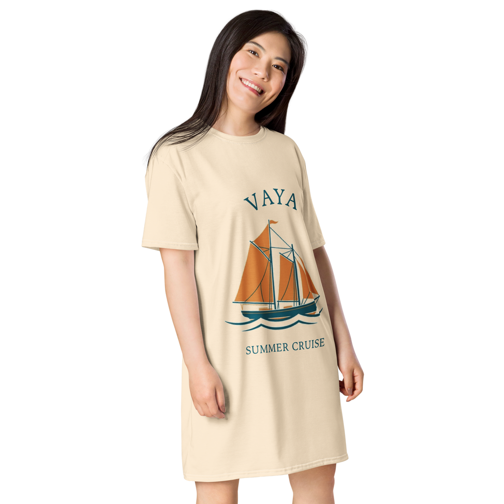 The Vintage Americana VAYA Summer Cruise T-Shirt Dress