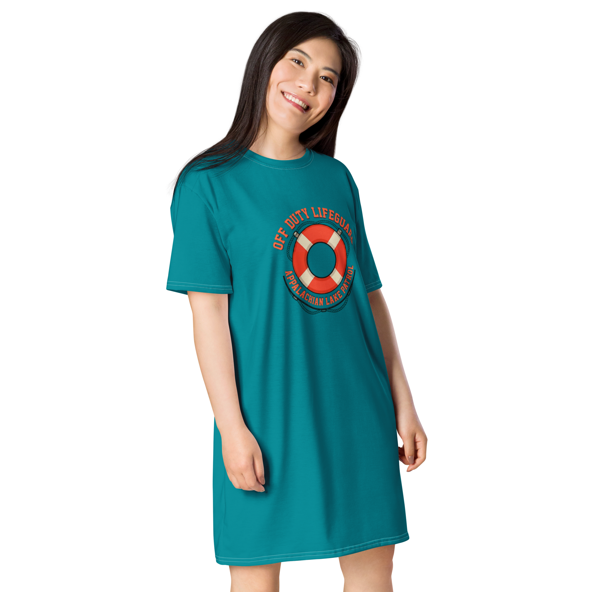 The Lifeguard Edition T-Shirt Cover-Up Dress
