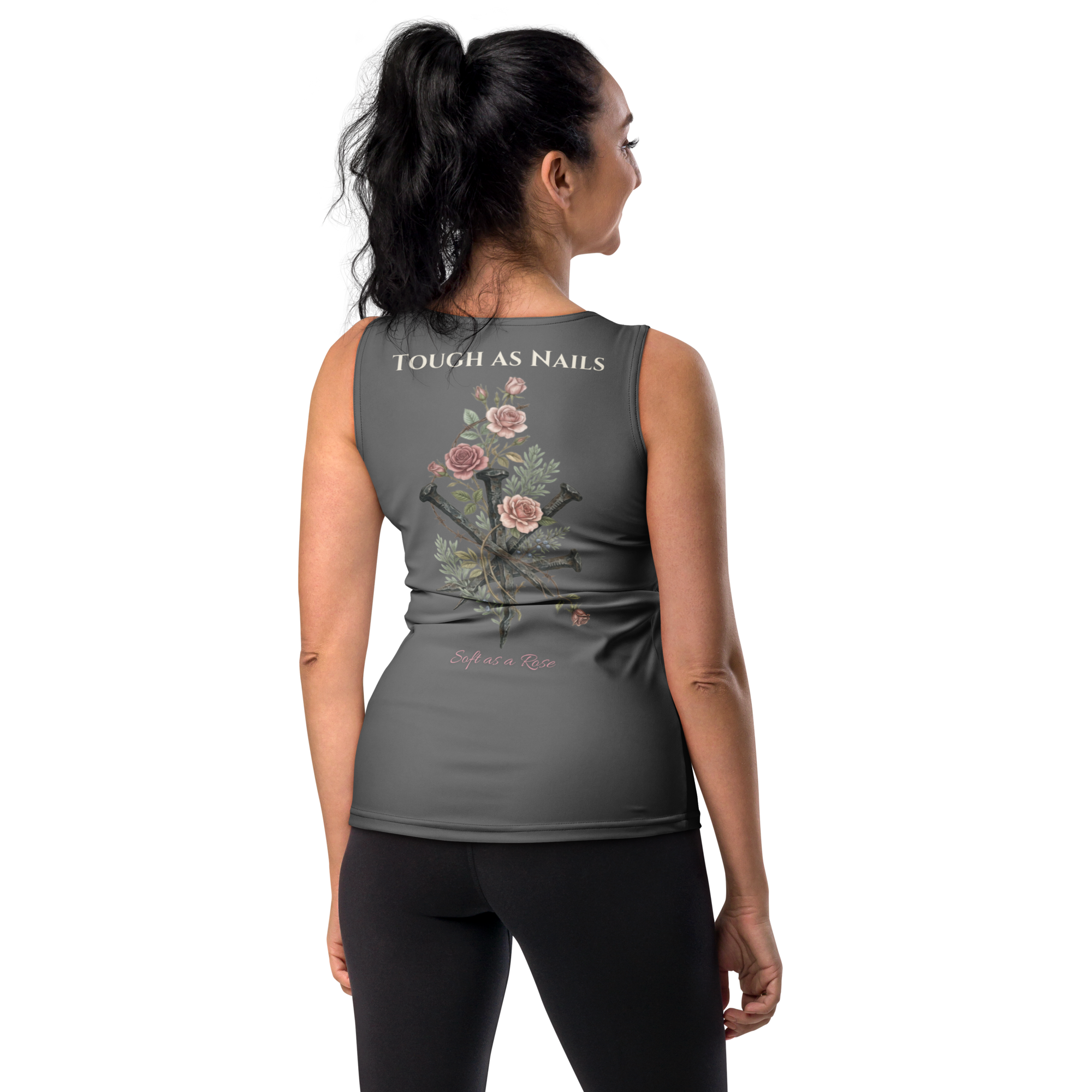 Tough as Nails, Soft as a Rose | Signature GRIT & Grace Tank
