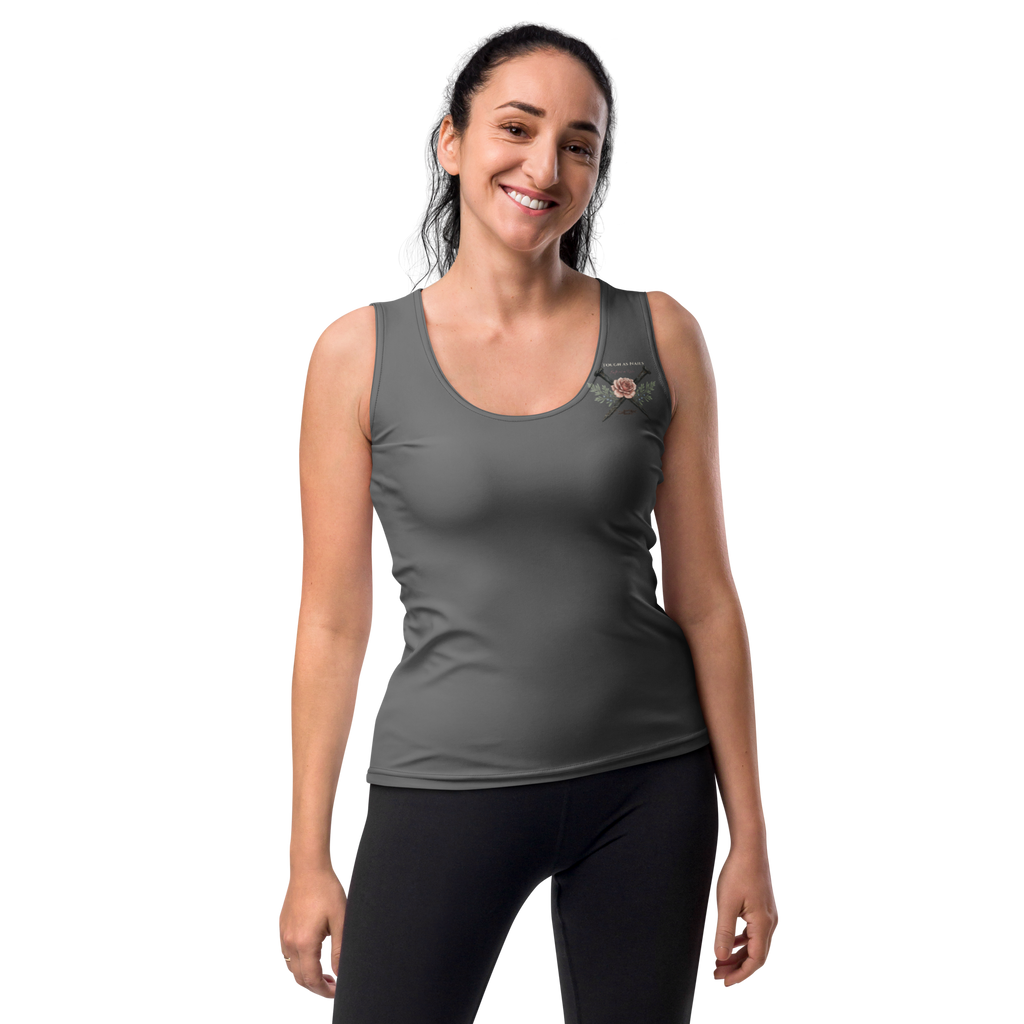 Tough as Nails, Soft as a Rose | Signature GRIT & Grace Tank