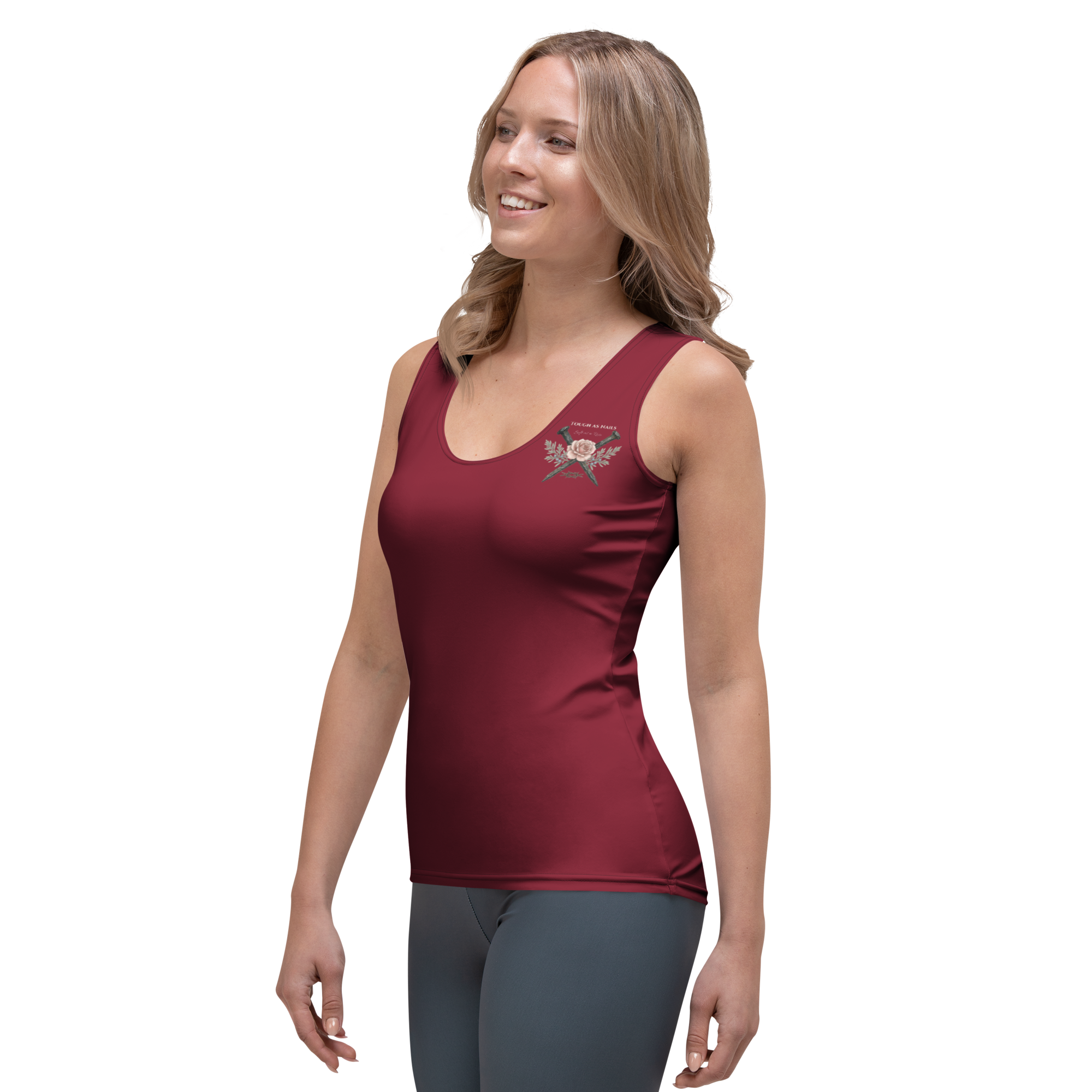 Tough as Nails, Soft as a Rose | Signature GRIT & Grace Tank