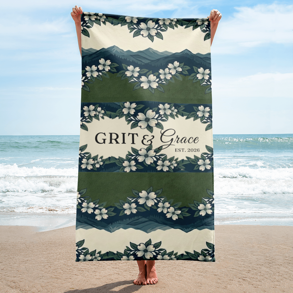 The Lakeside Bloom Premium Resort Towel