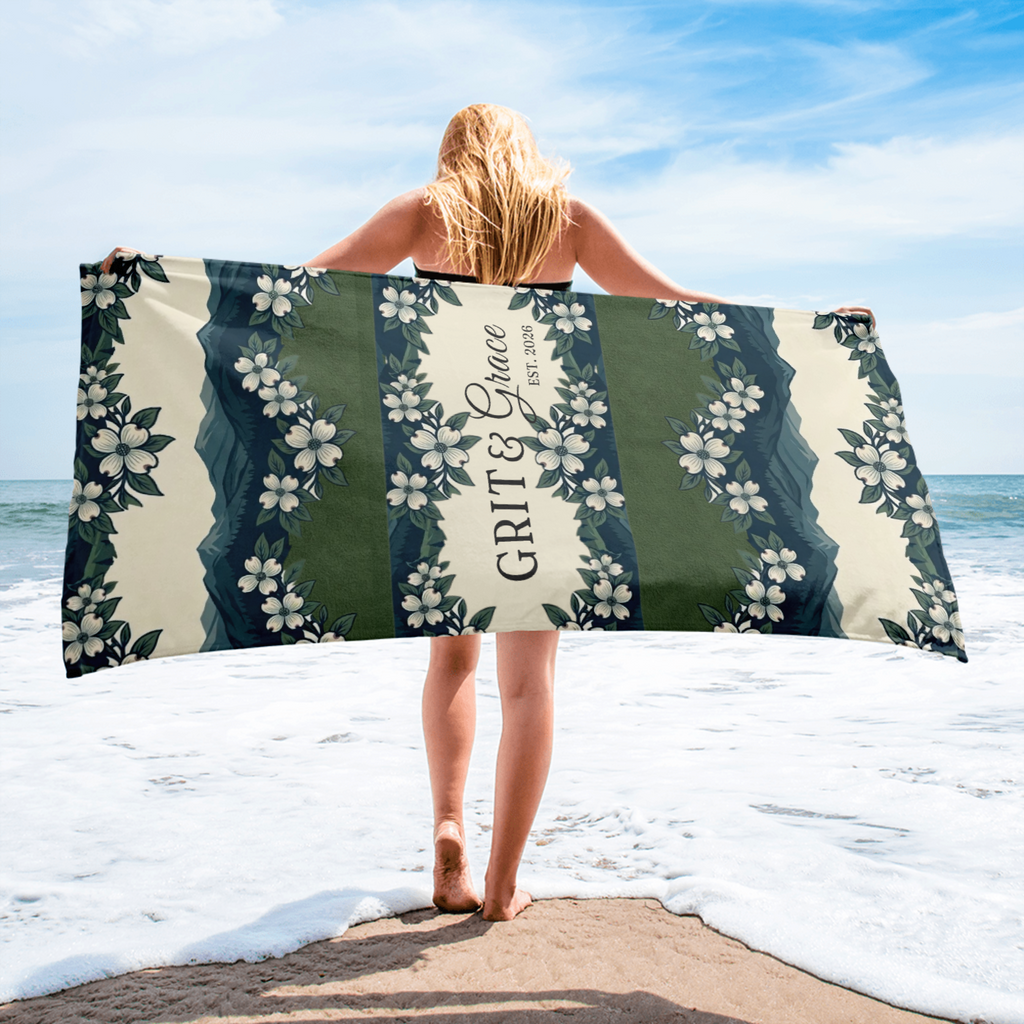 The Lakeside Bloom Premium Resort Towel