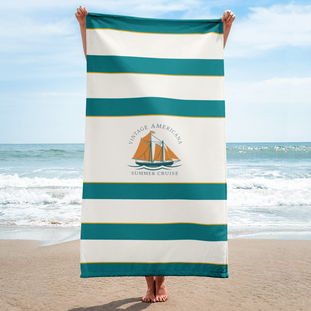 The Vintage Americana VAYA Summer Cruise Cabana Towel