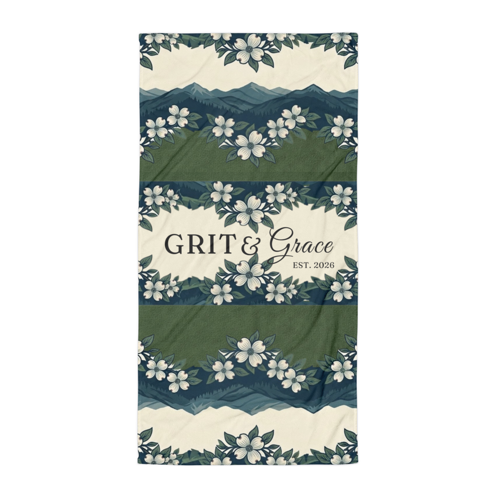 The Lakeside Bloom Premium Resort Towel