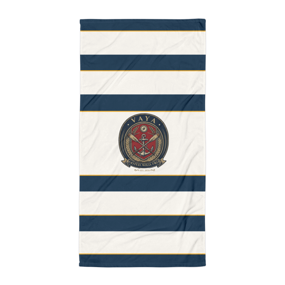 The Vintage Americana VAYA Heritage Crest Towel