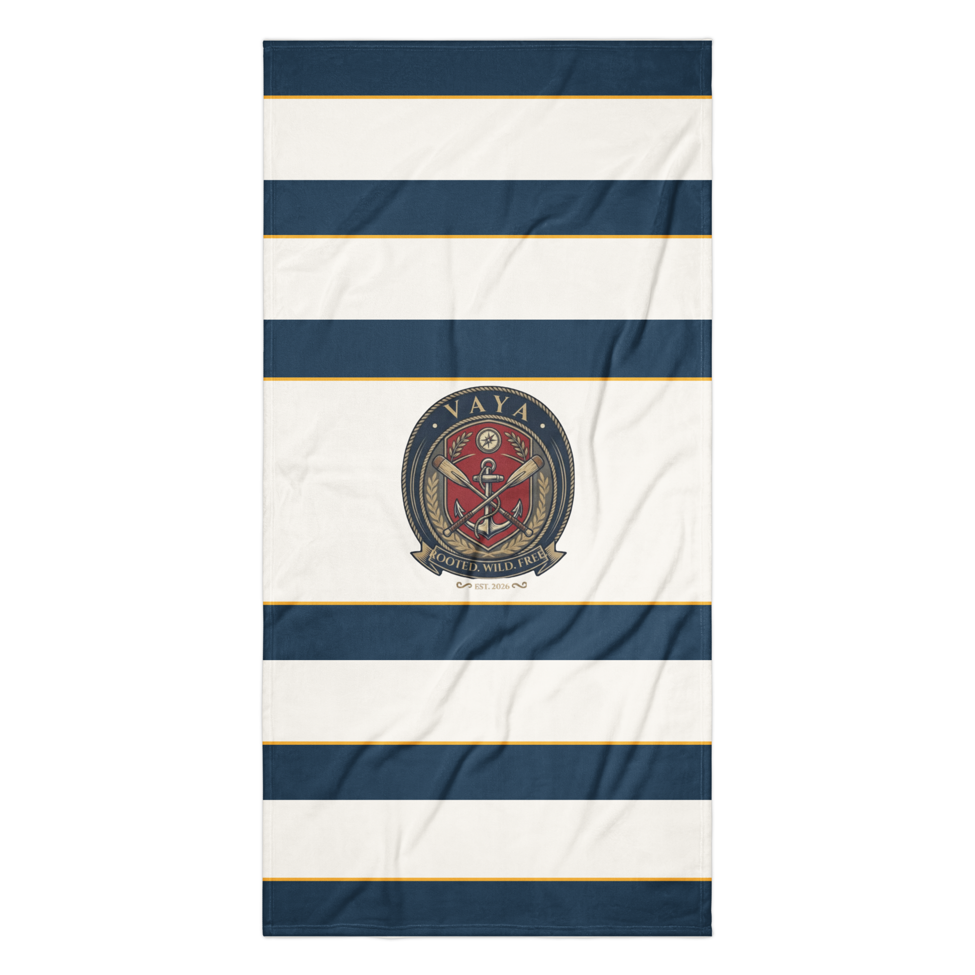 The Vintage Americana VAYA Heritage Crest Towel