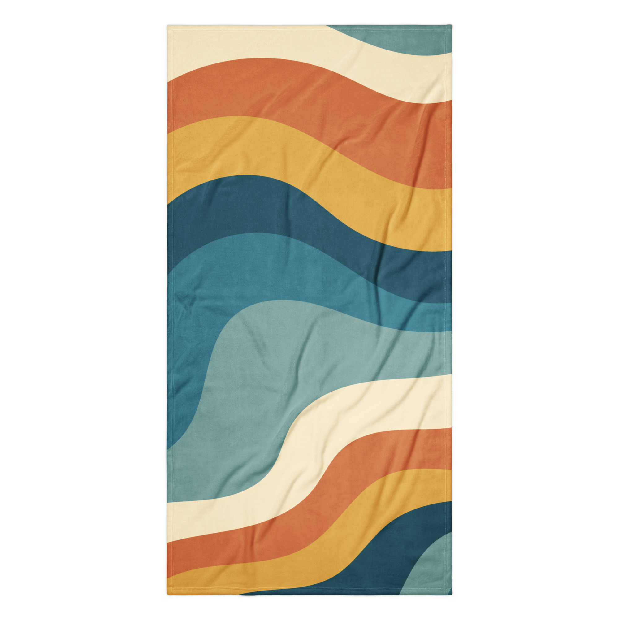 The Vintage Americana Sunset Wave Resort Towel