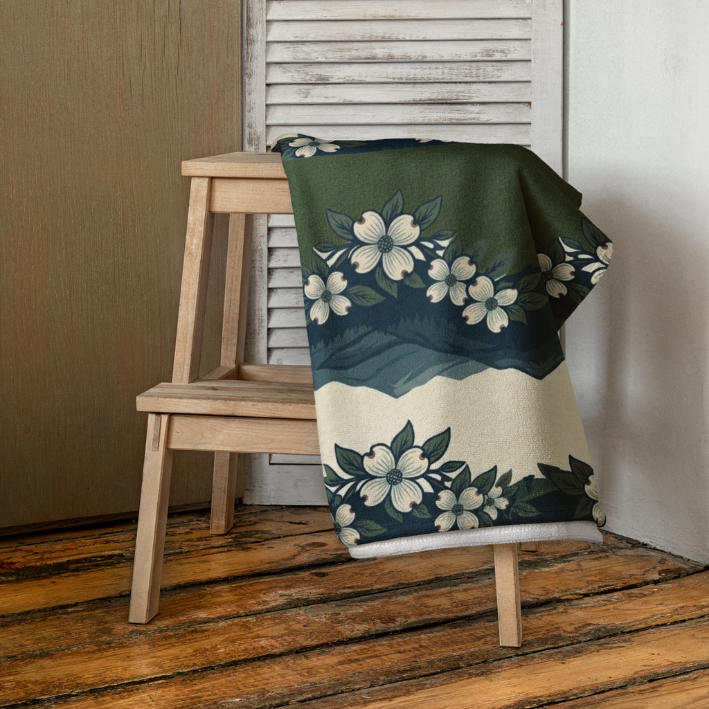 The Lakeside Bloom Premium Resort Towel
