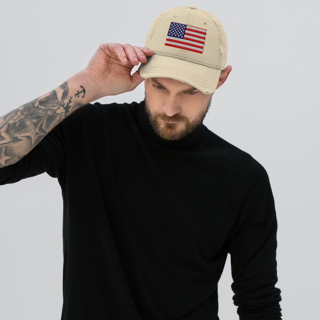The Freedom Flag Vintage Cap