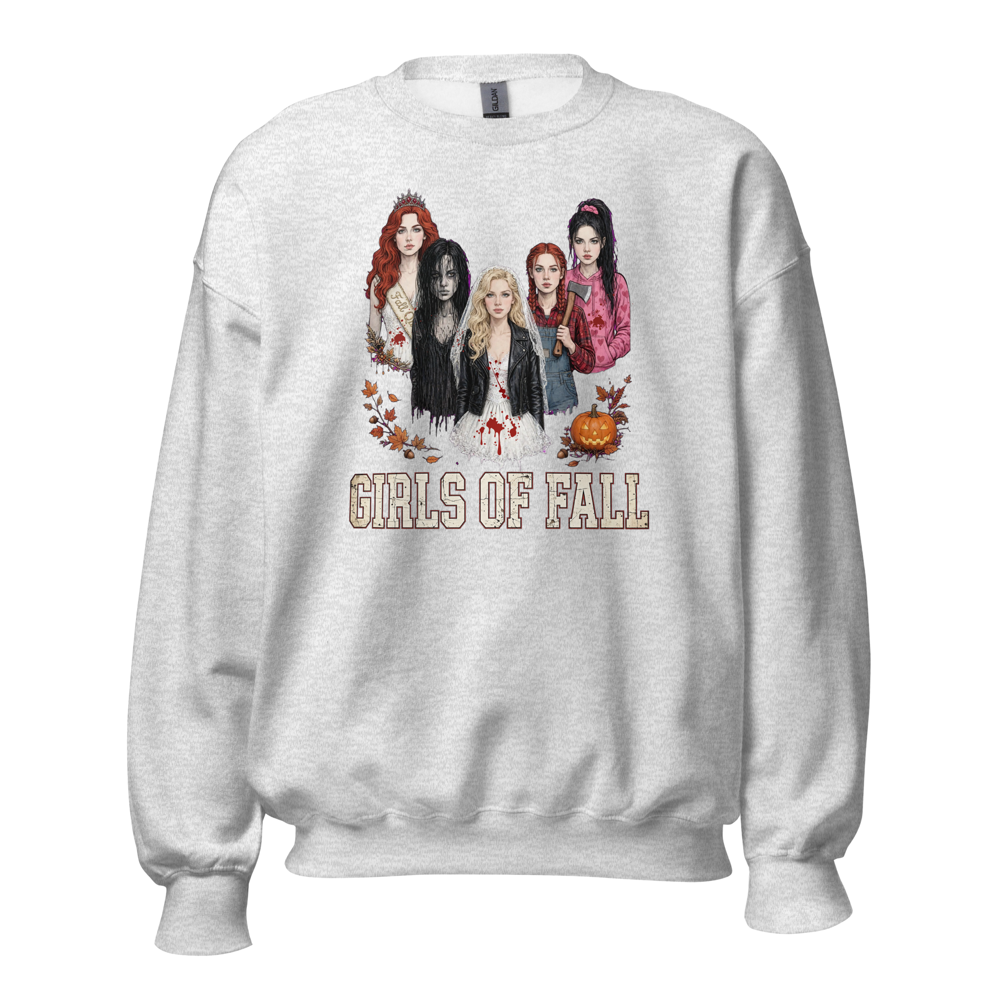 Vintage "Girls of Fall" Horror Edition