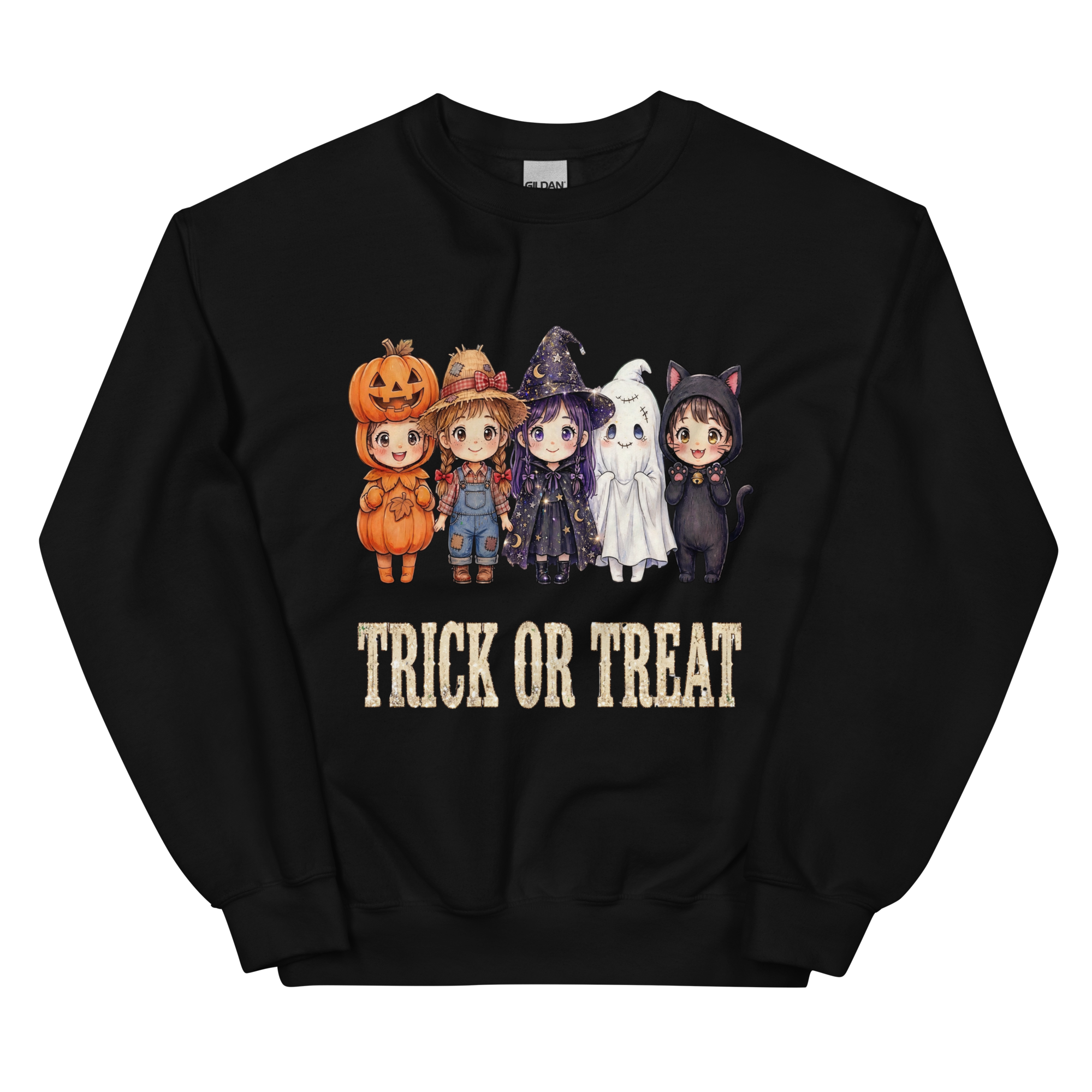 Vintage "Trick or Treat" Autumn Sweatshirt