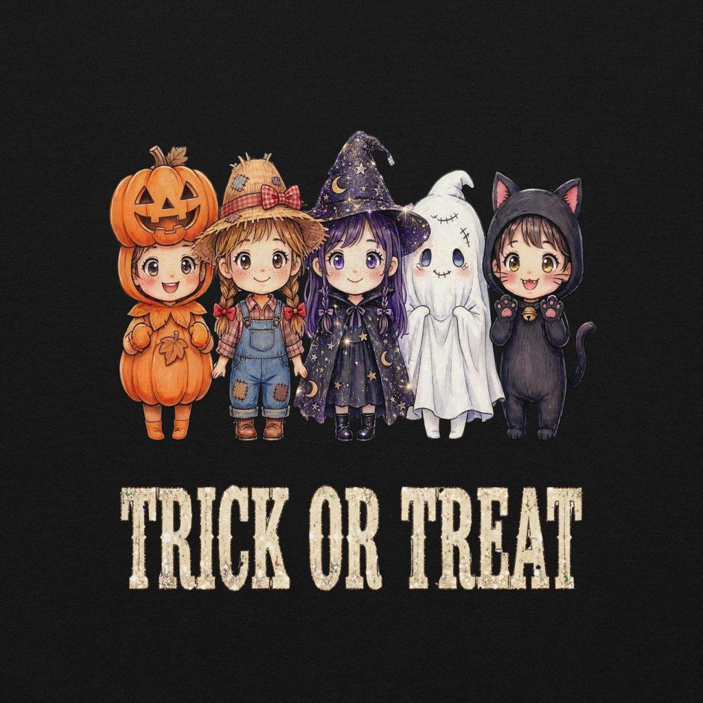 Vintage "Trick or Treat" Autumn Sweatshirt