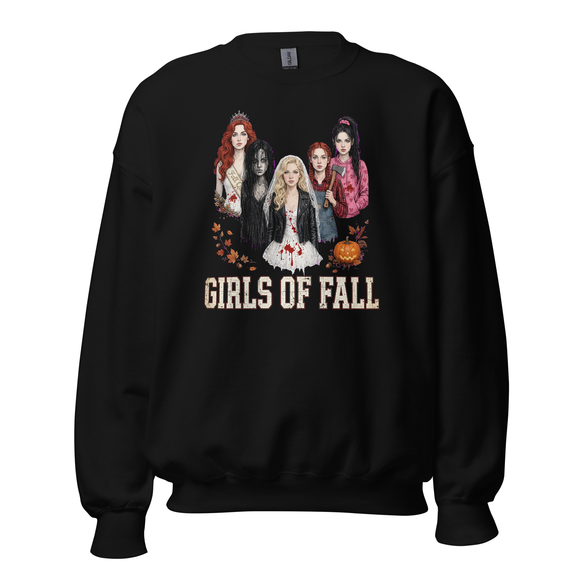 Vintage "Girls of Fall" Horror Edition