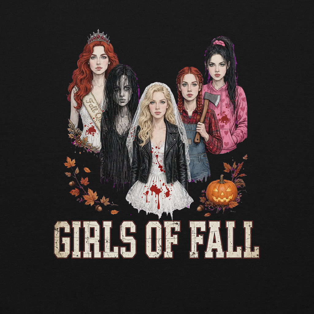Vintage "Girls of Fall" Horror Edition