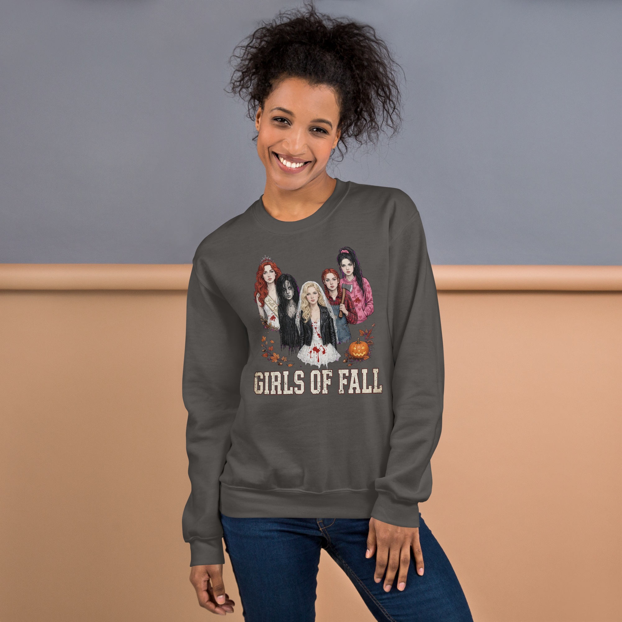Vintage "Girls of Fall" Horror Edition