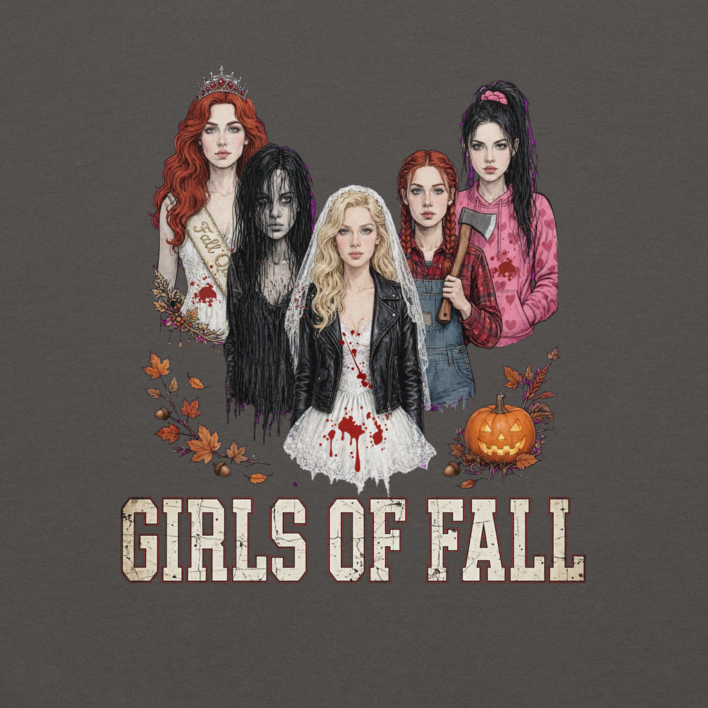 Vintage "Girls of Fall" Horror Edition