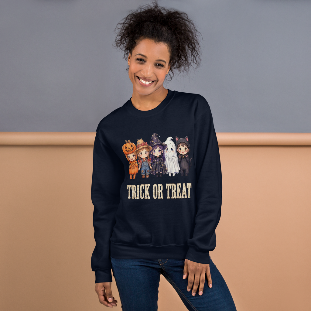 Vintage "Trick or Treat" Autumn Sweatshirt