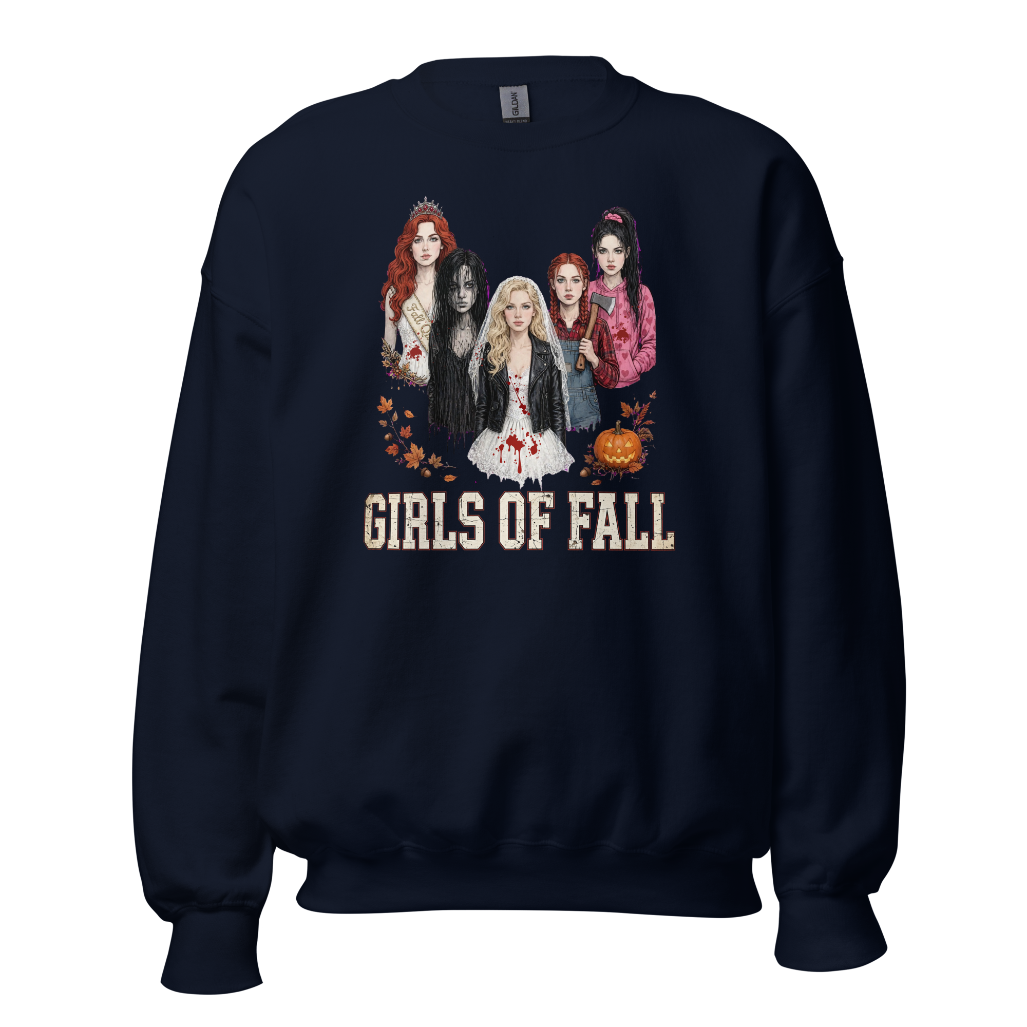 Vintage "Girls of Fall" Horror Edition
