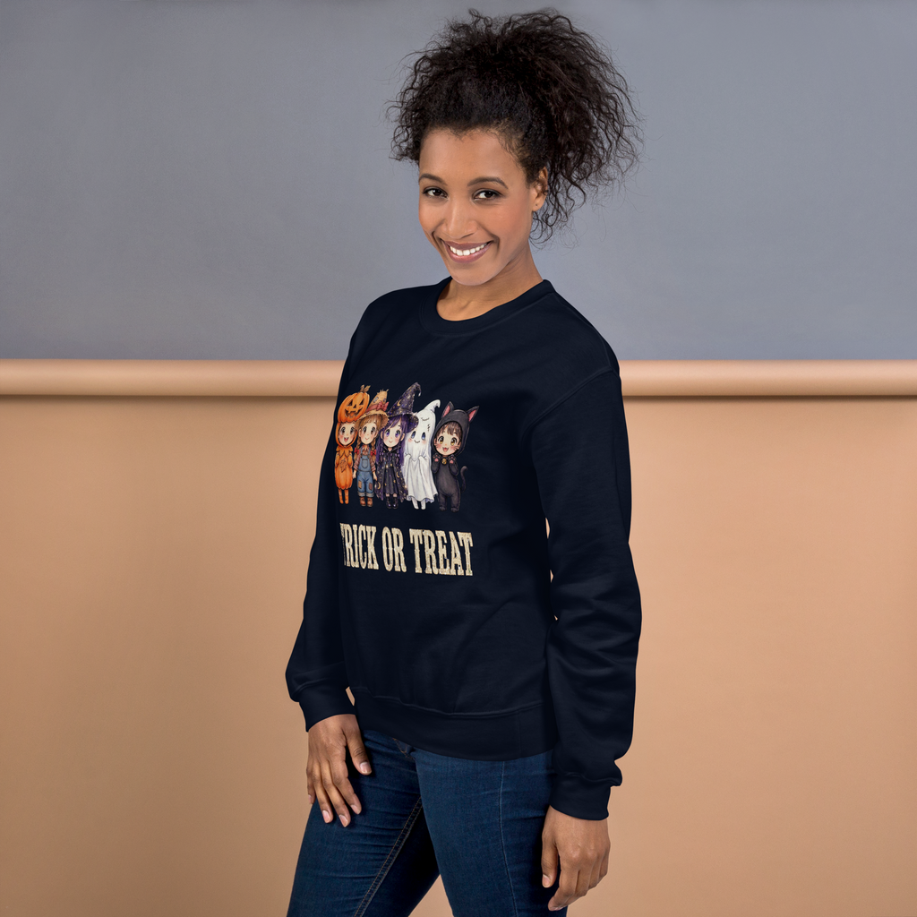 Vintage "Trick or Treat" Autumn Sweatshirt
