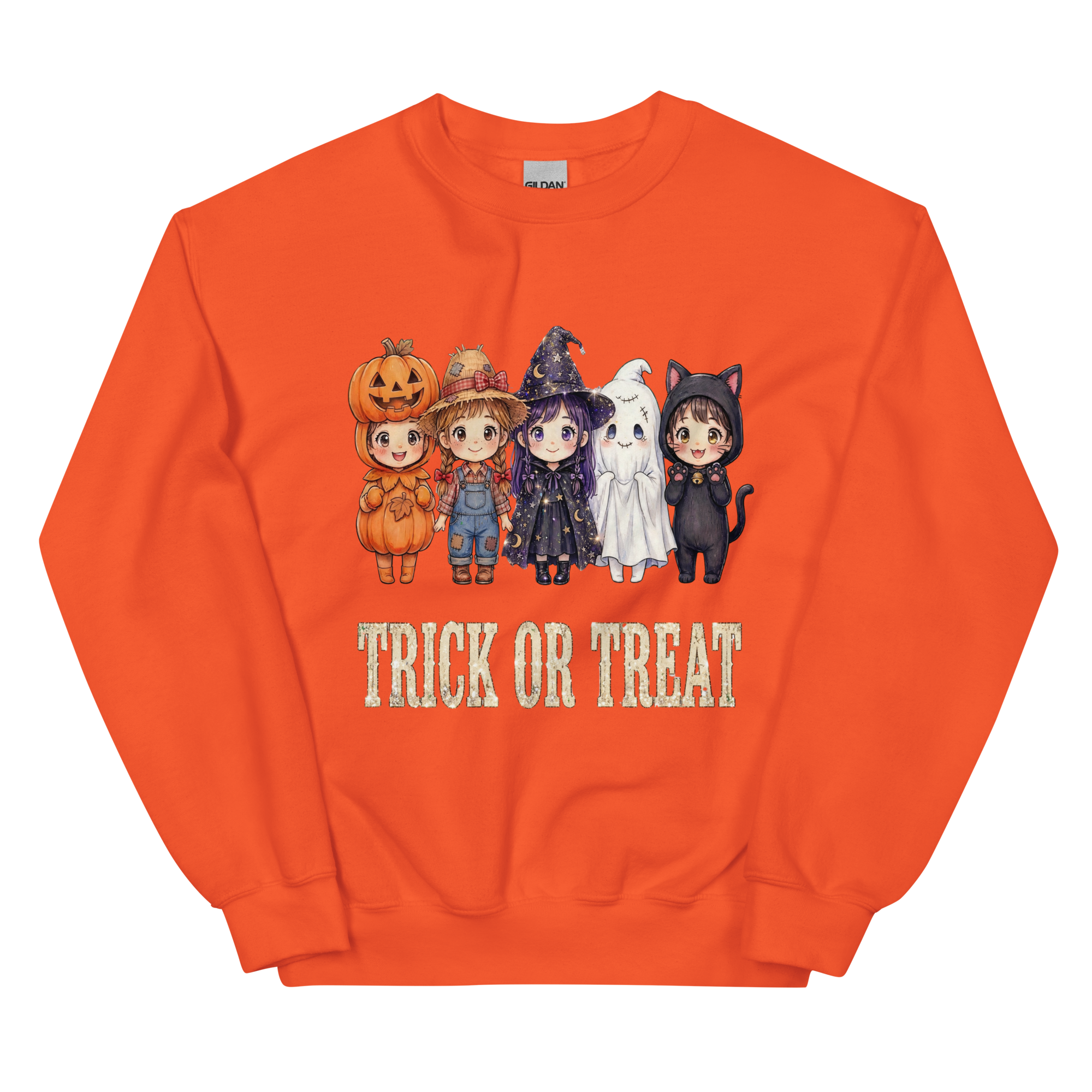 Vintage "Trick or Treat" Autumn Sweatshirt