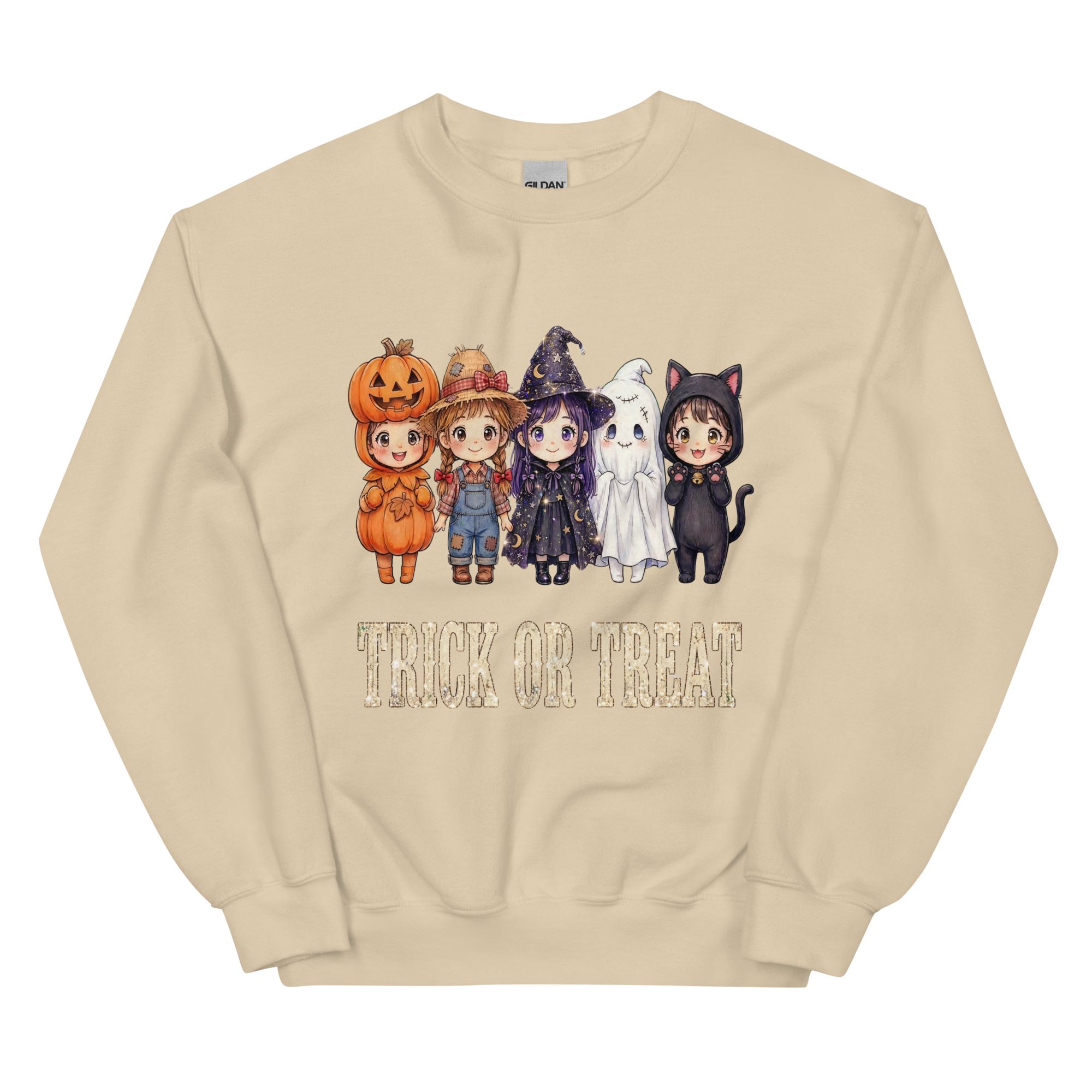 Vintage "Trick or Treat" Autumn Sweatshirt