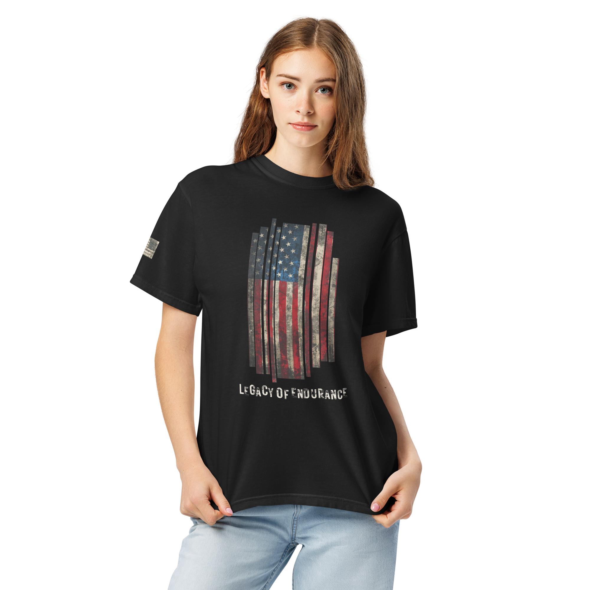 Legacy of Endurance | Signature Triple-Print Tee-dark