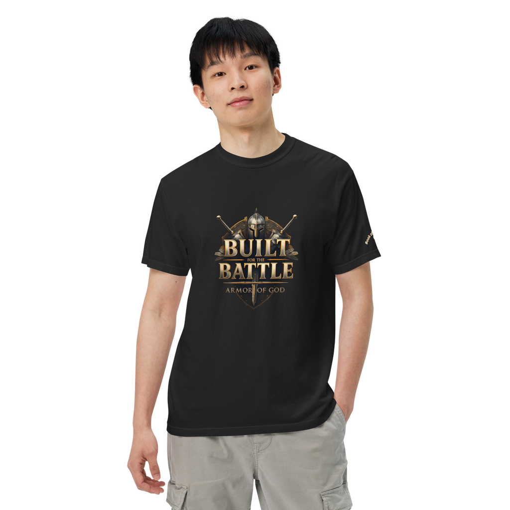 Warrior Signature Tee - Built for the Battle (Premium Edition)