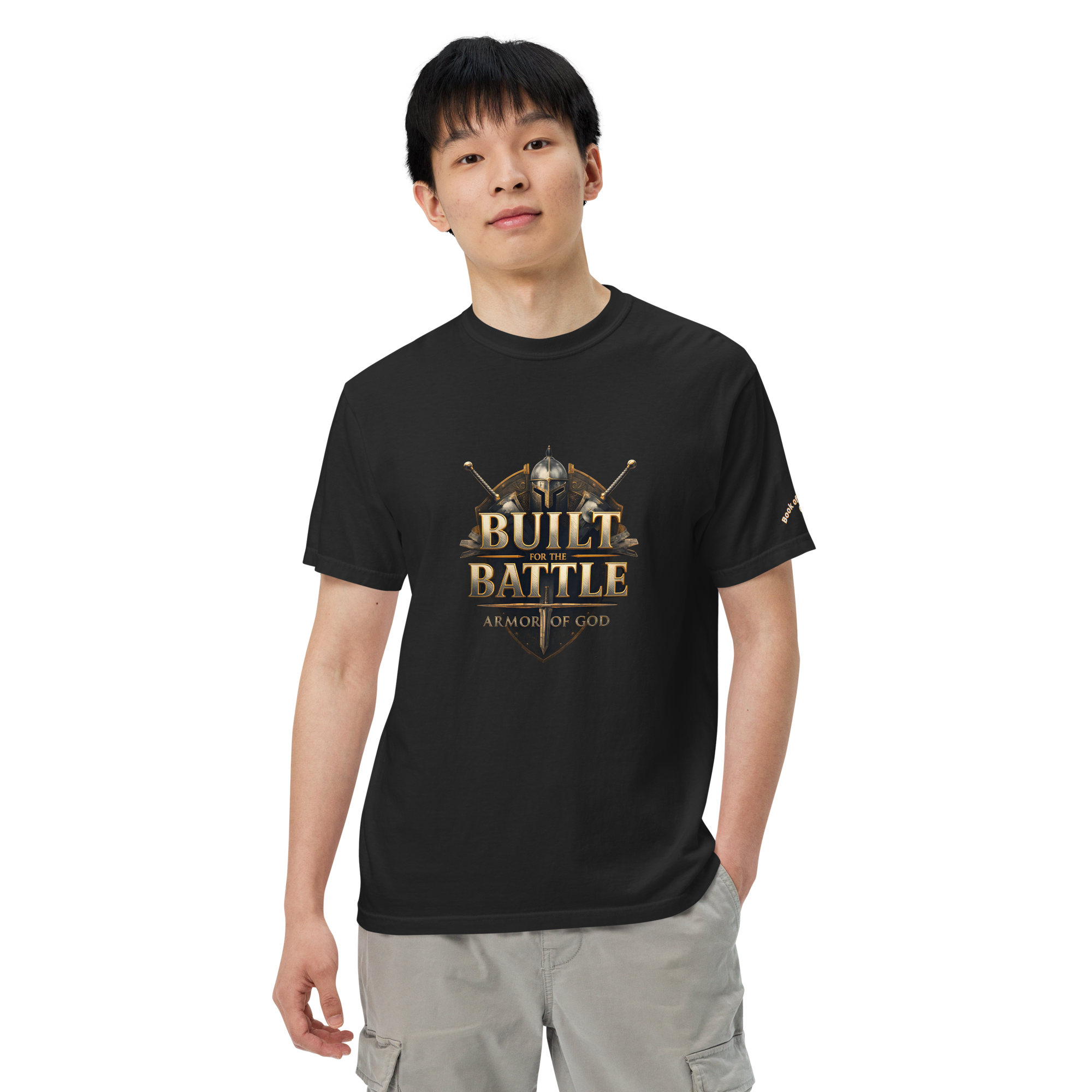 Warrior Signature Tee - Built for the Battle (Premium Edition)
