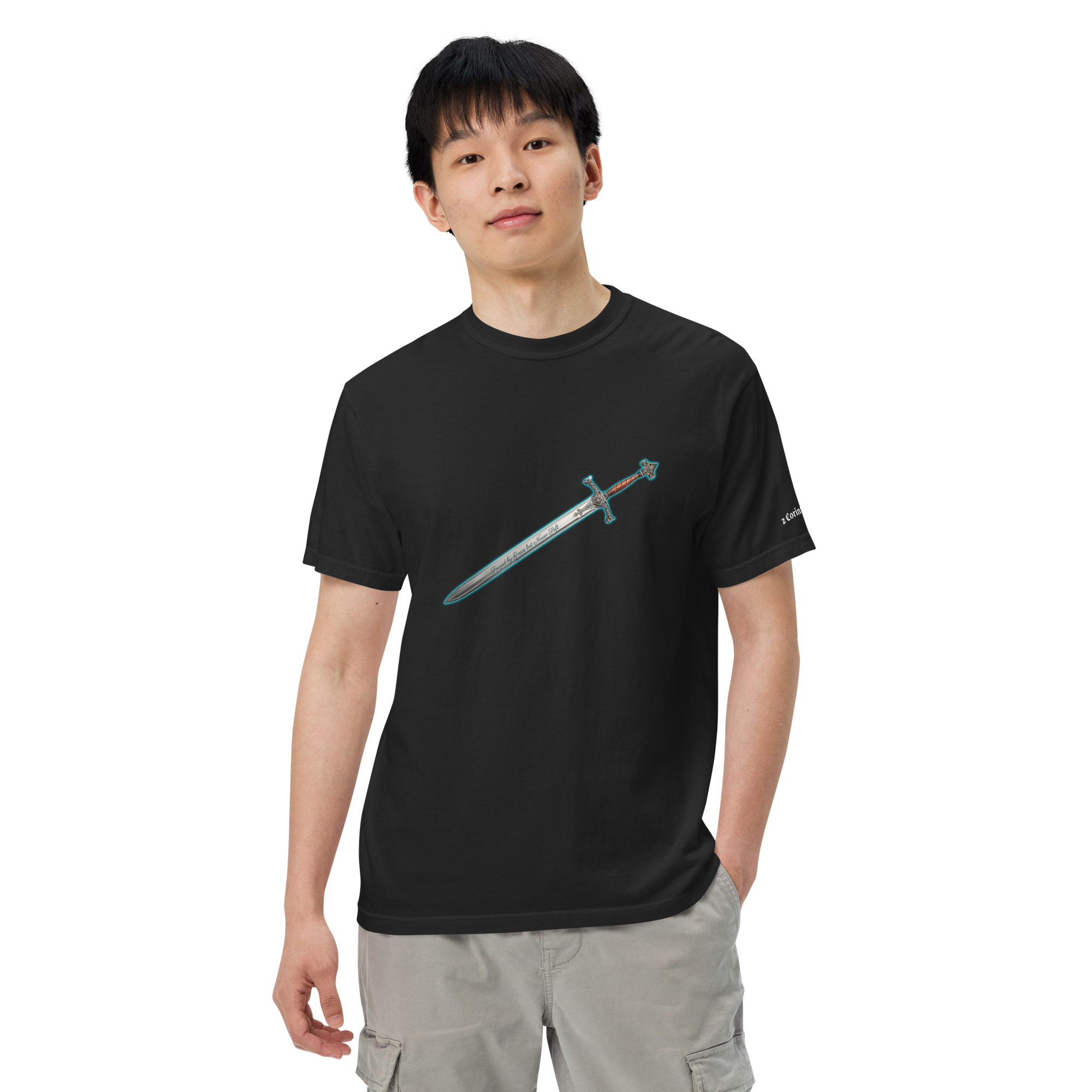 Warrior Signature Tee - Forged by Grace (Premium Edition)