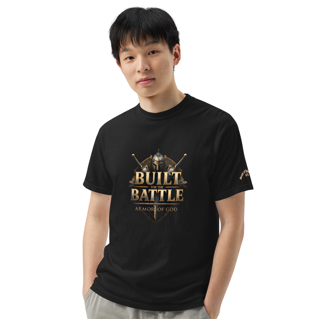Warrior Signature Tee - Built for the Battle (Premium Edition)