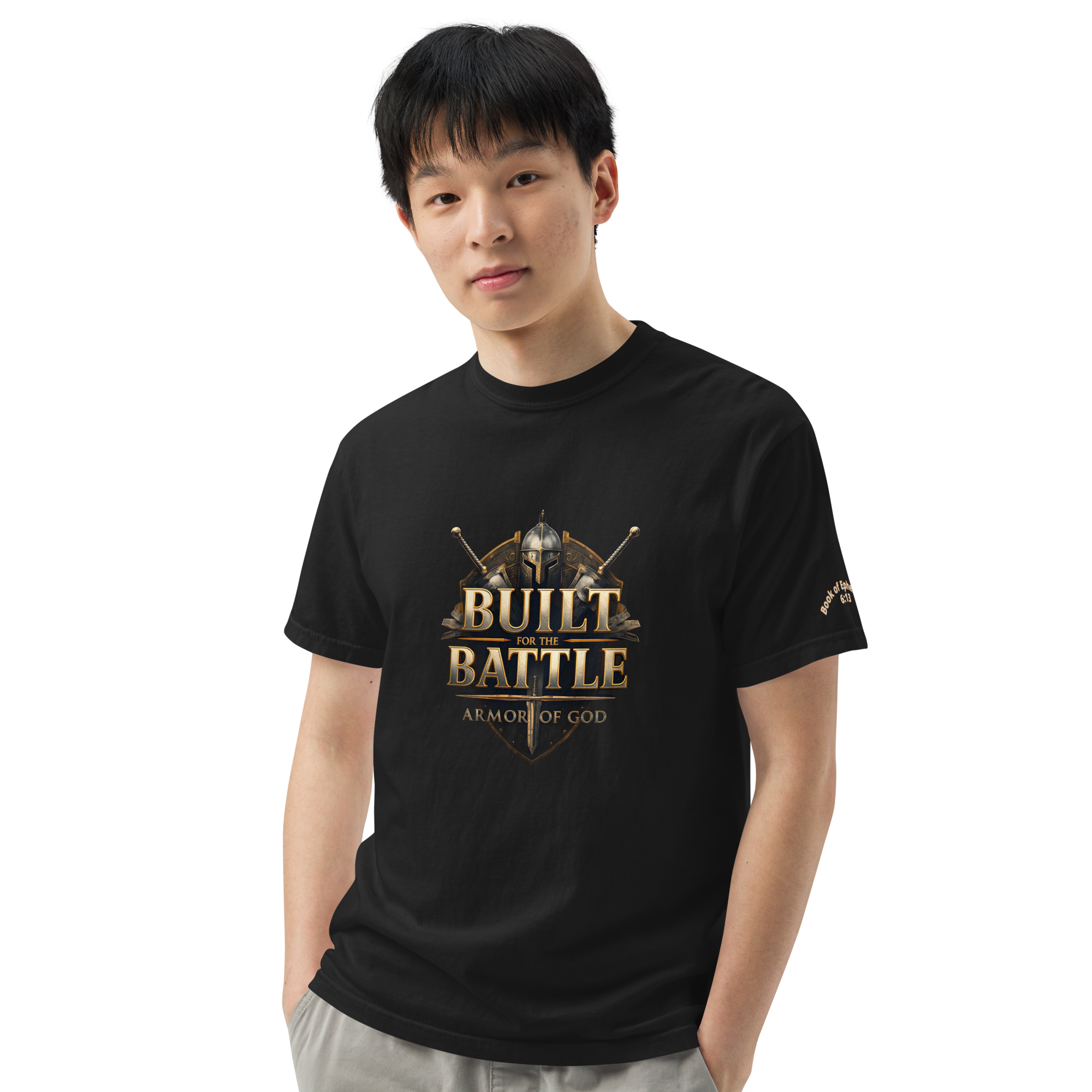 Warrior Signature Tee - Built for the Battle (Premium Edition)