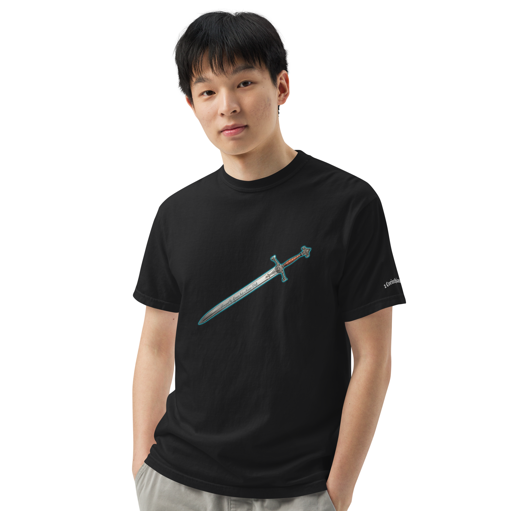 Warrior Signature Tee - Forged by Grace (Premium Edition)