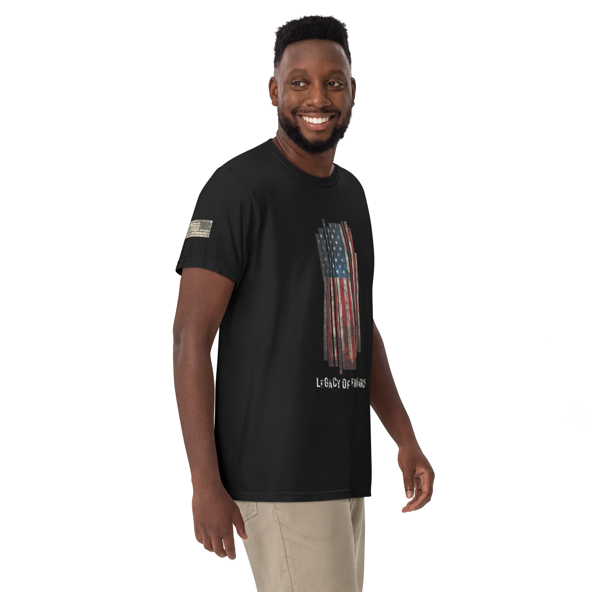Legacy of Endurance | Signature Triple-Print Tee-dark
