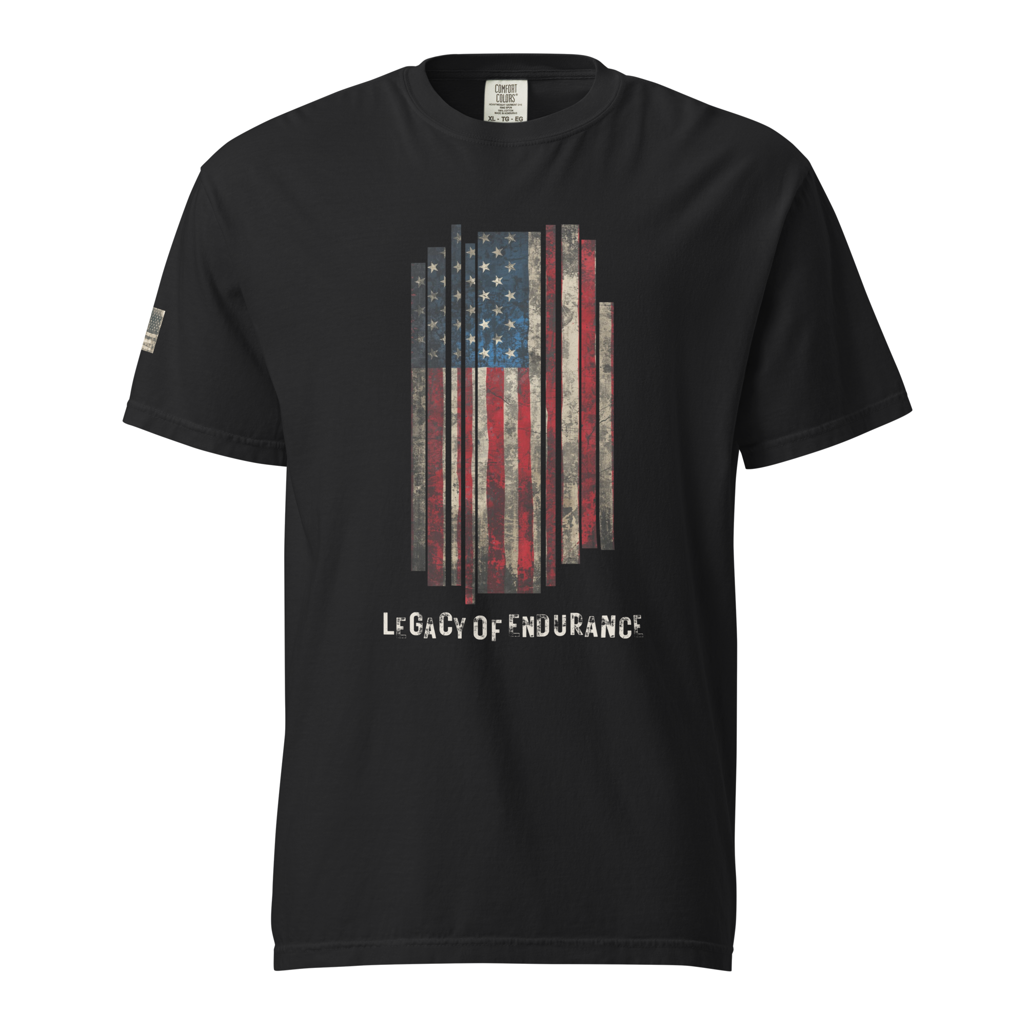 Legacy of Endurance | Signature Triple-Print Tee-dark