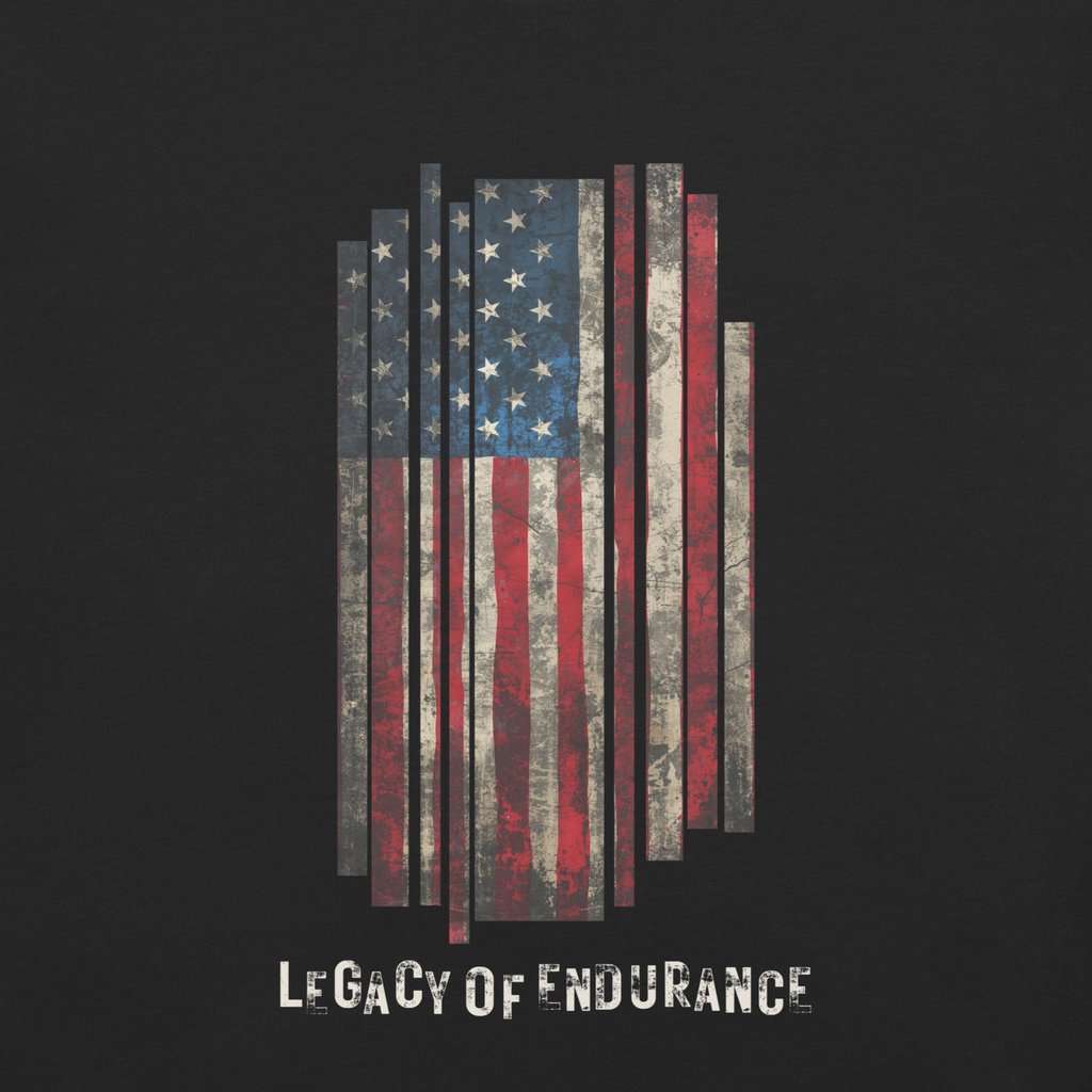 Legacy of Endurance | Signature Triple-Print Tee-dark