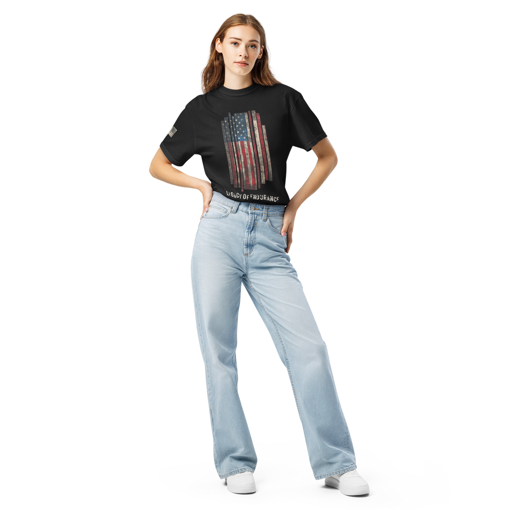 Legacy of Endurance | Signature Triple-Print Tee-dark