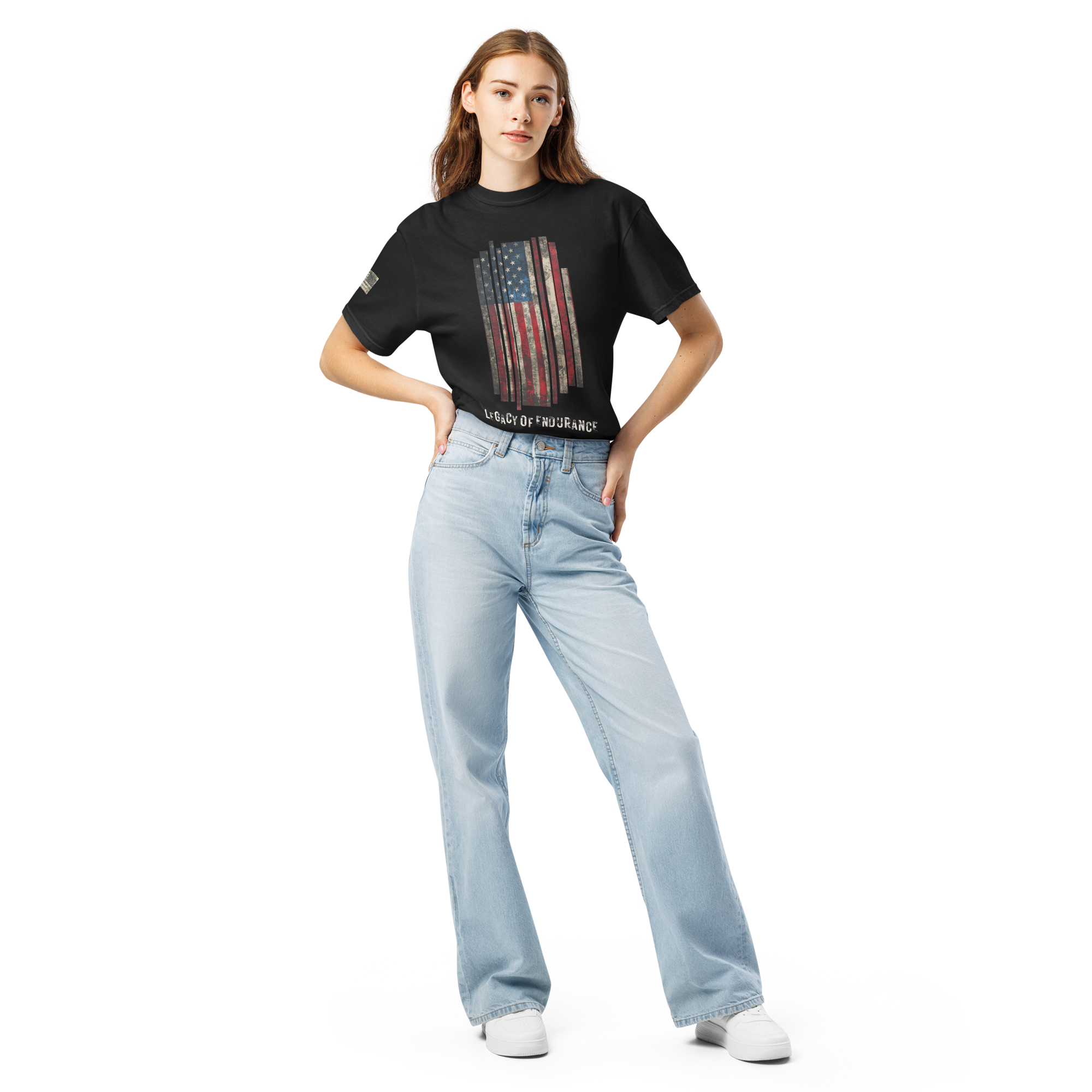 Legacy of Endurance | Signature Triple-Print Tee-dark