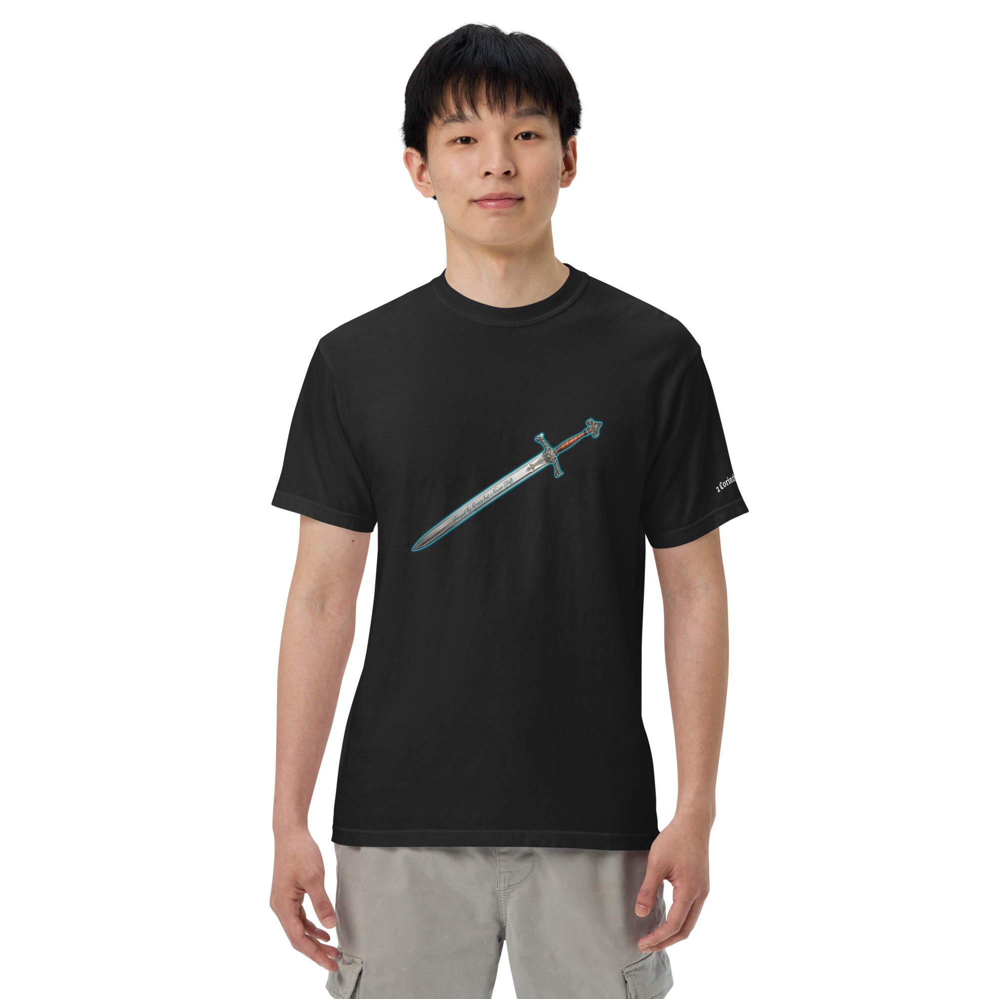 Warrior Signature Tee - Forged by Grace (Premium Edition)