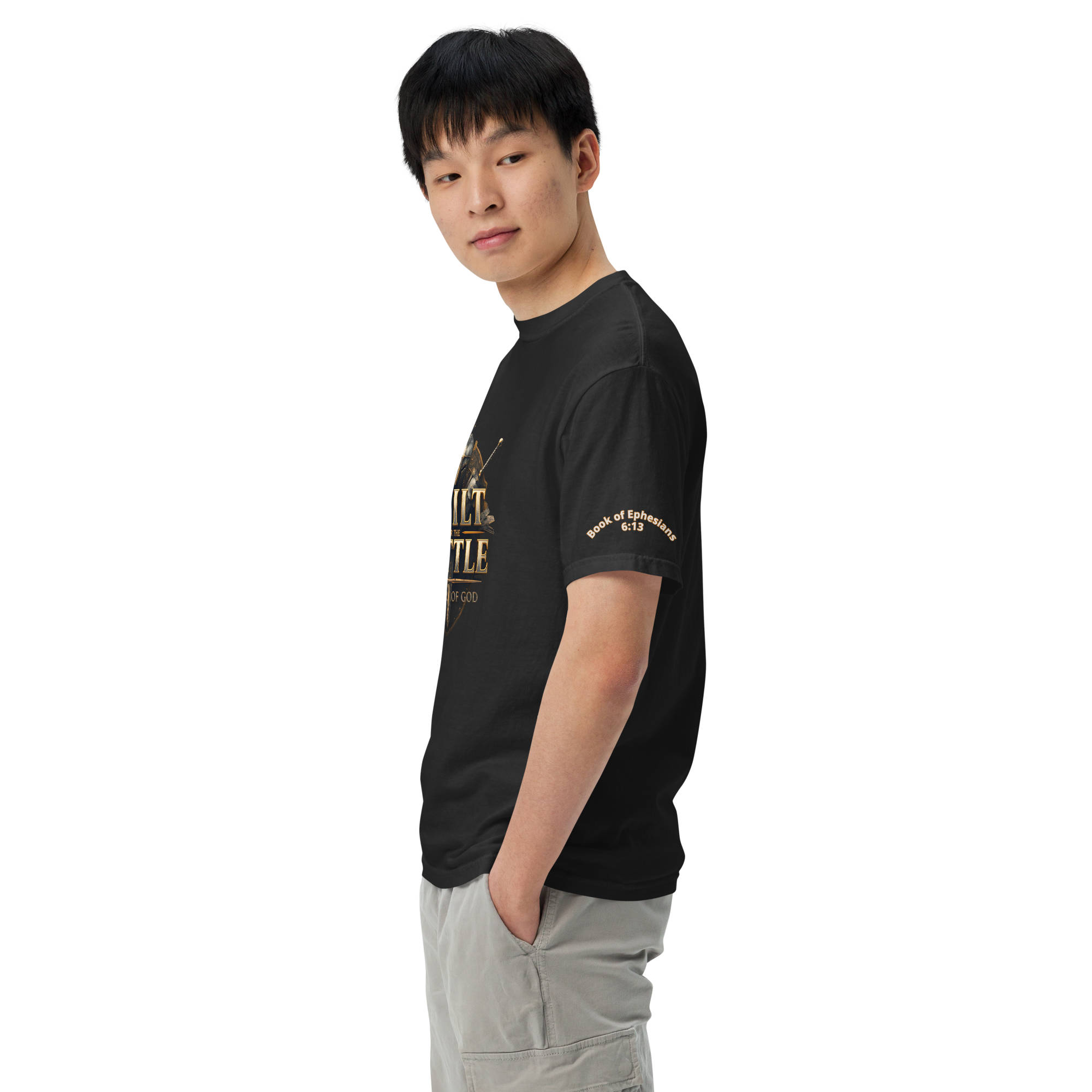 Warrior Signature Tee - Built for the Battle (Premium Edition)