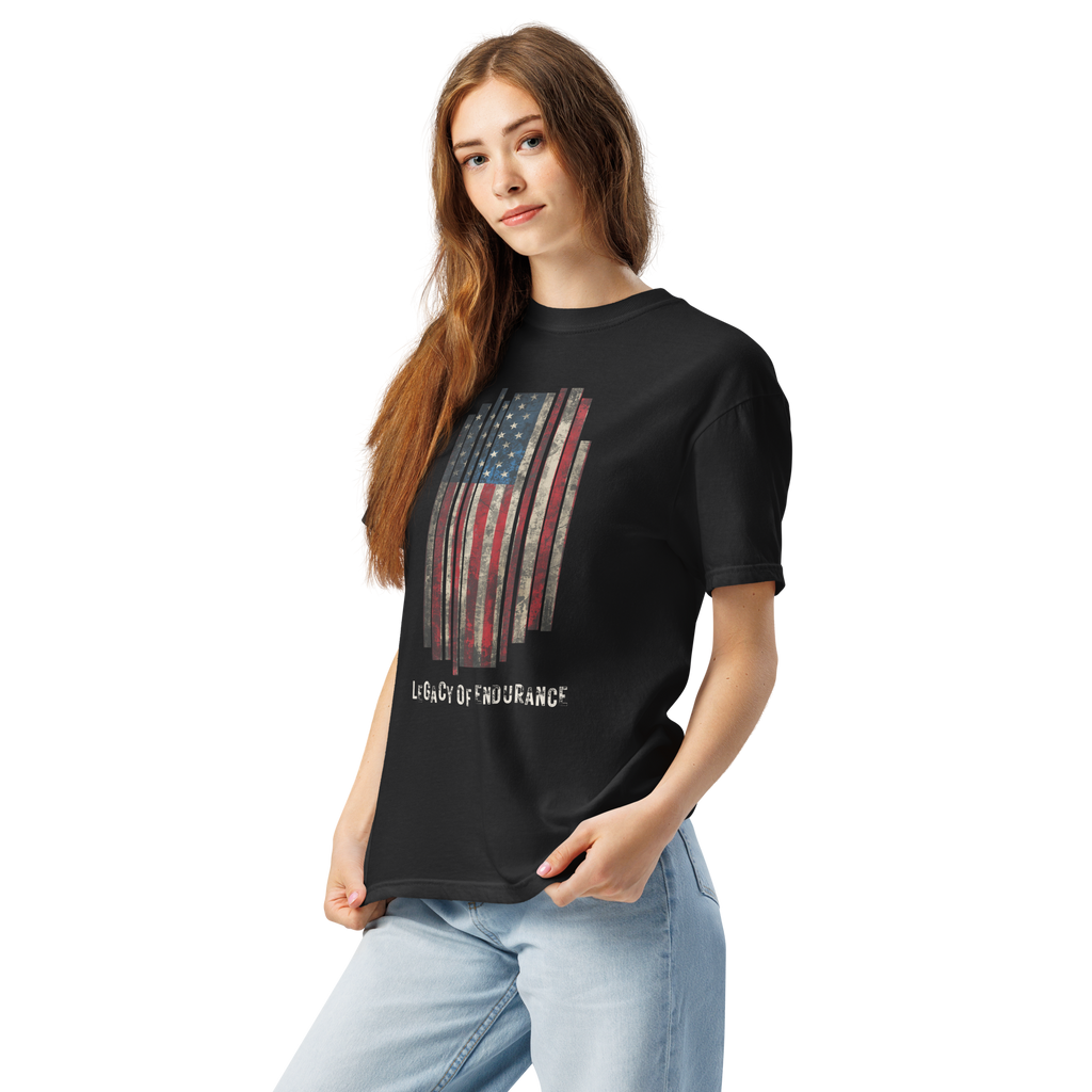 Legacy of Endurance | Signature Triple-Print Tee-dark