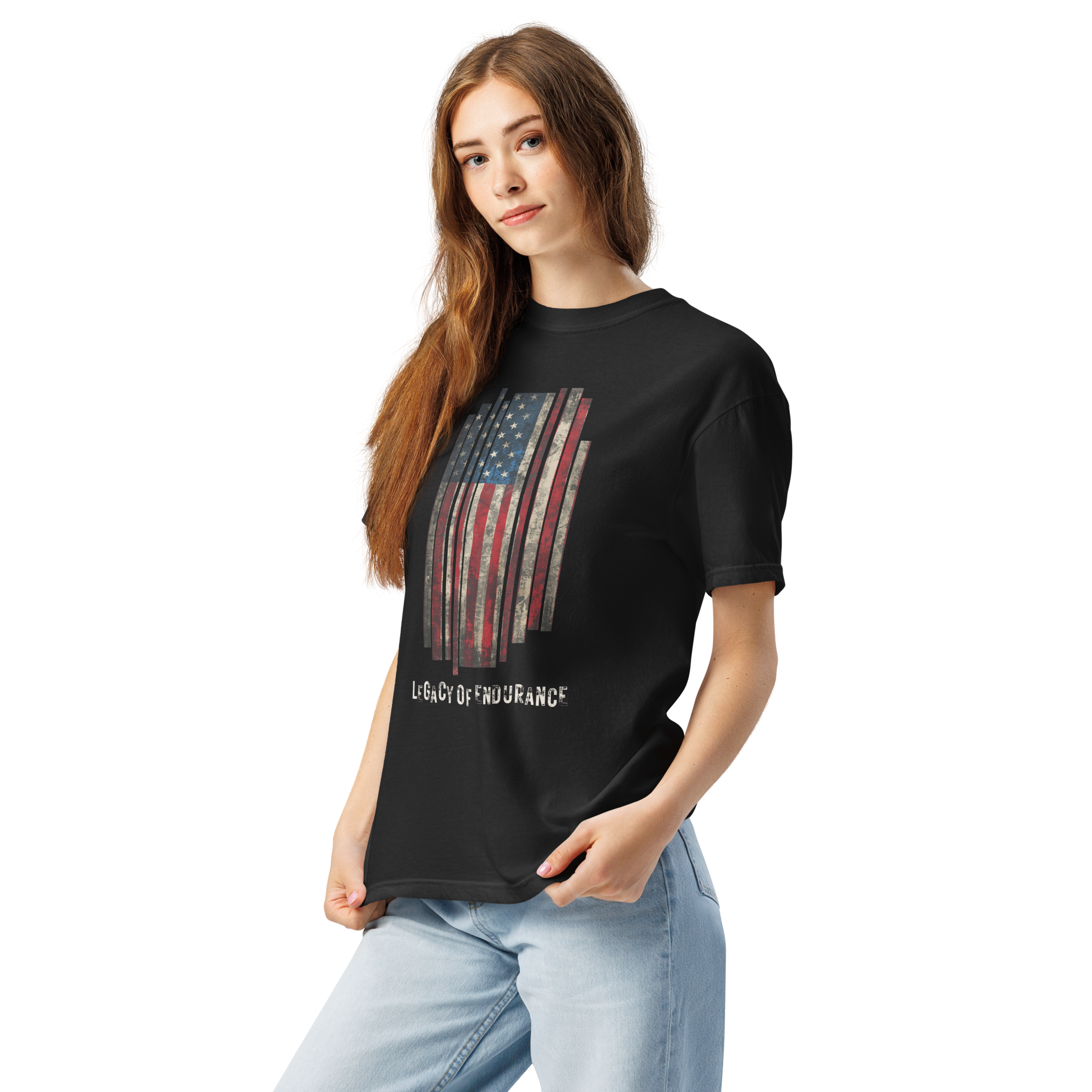 Legacy of Endurance | Signature Triple-Print Tee-dark