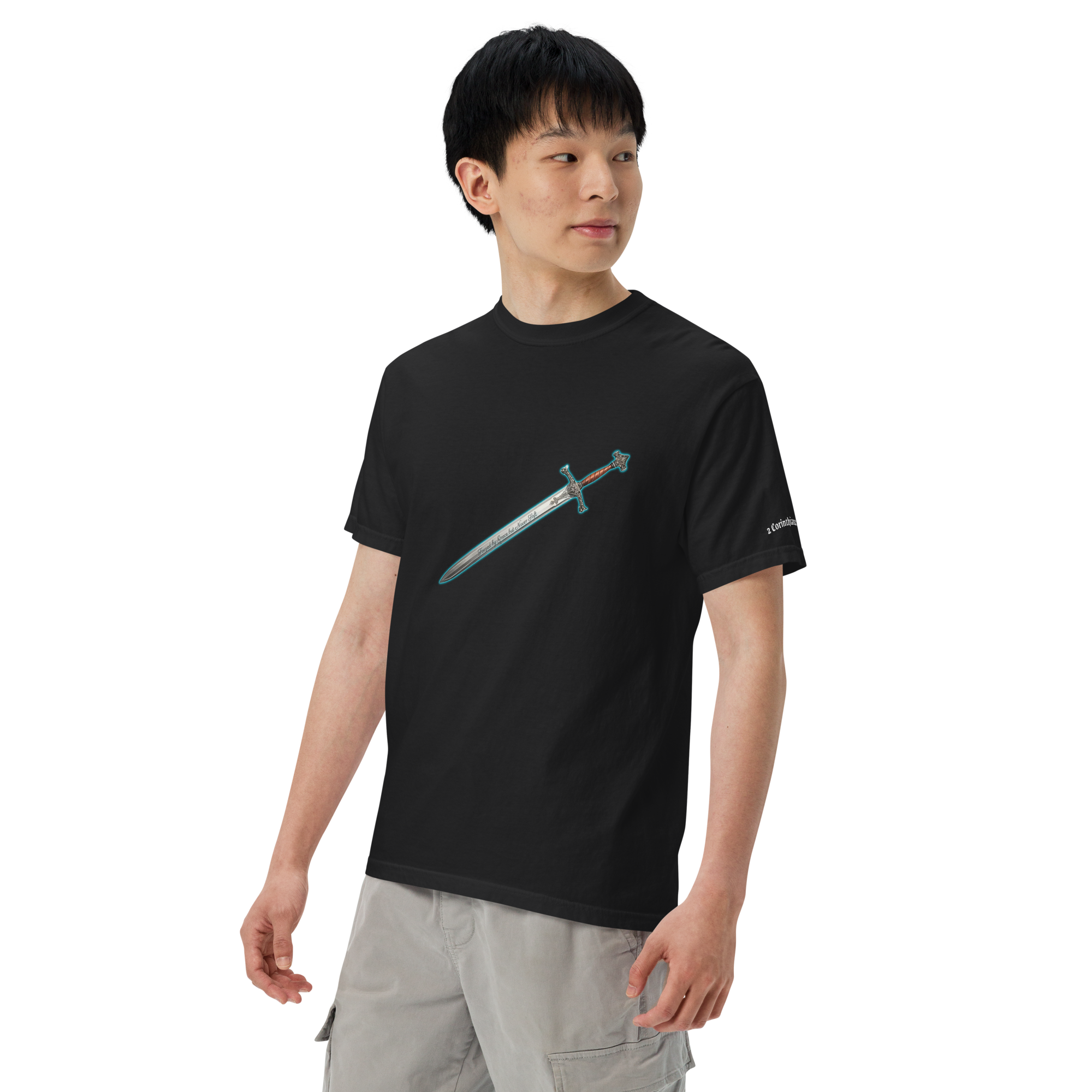 Warrior Signature Tee - Forged by Grace (Premium Edition)