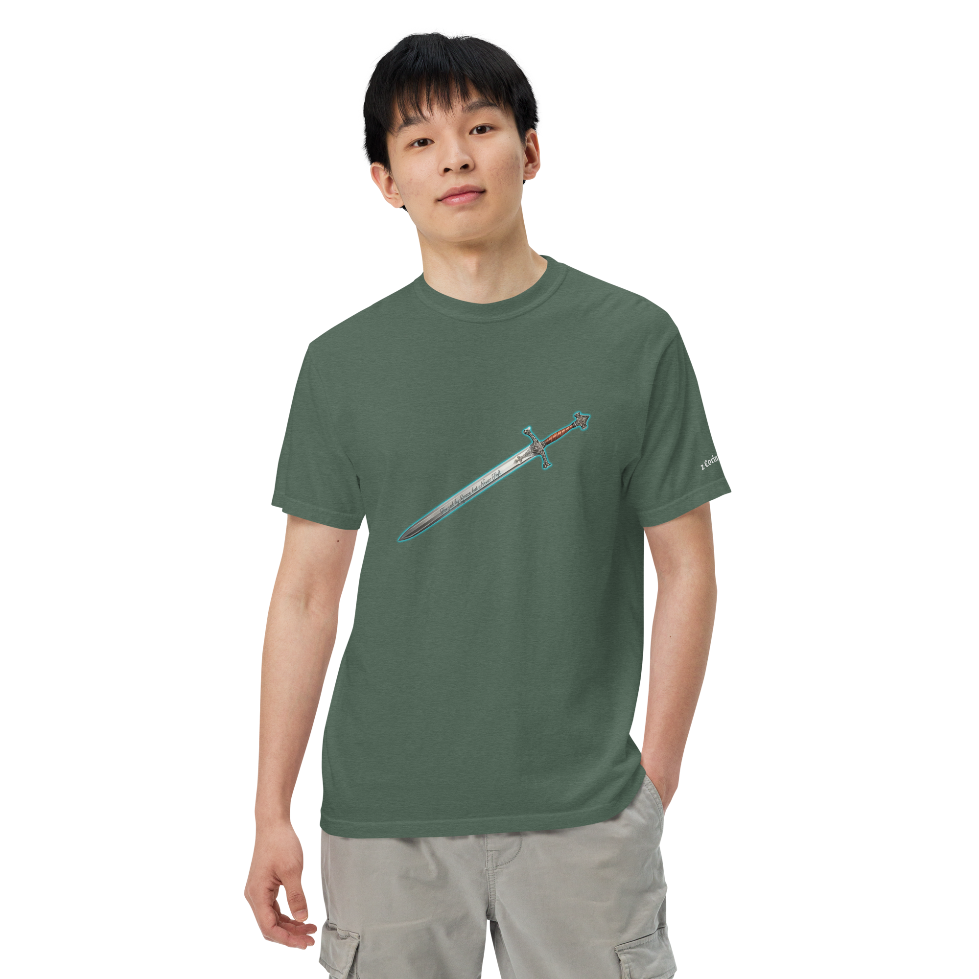 Warrior Signature Tee - Forged by Grace (Premium Edition)