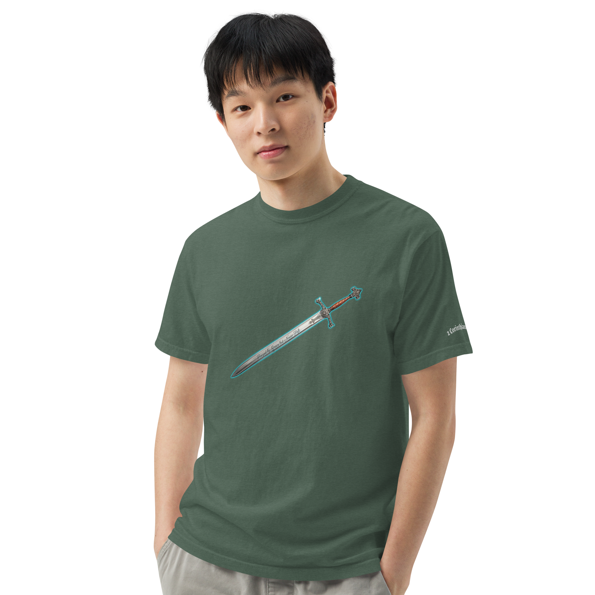 Warrior Signature Tee - Forged by Grace (Premium Edition)