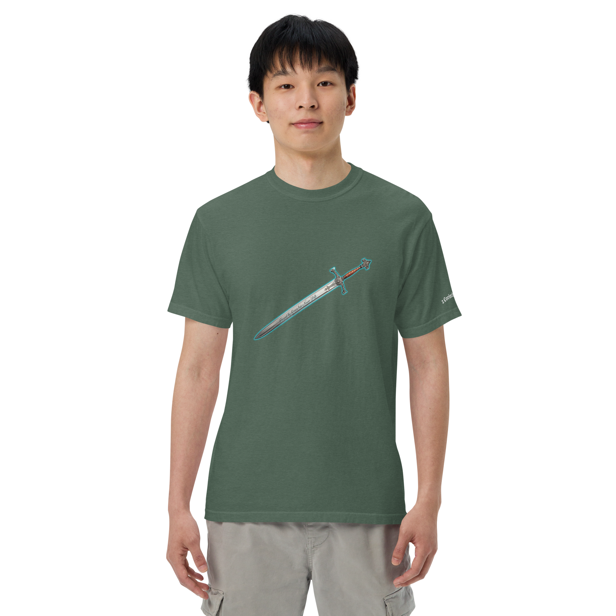 Warrior Signature Tee - Forged by Grace (Premium Edition)