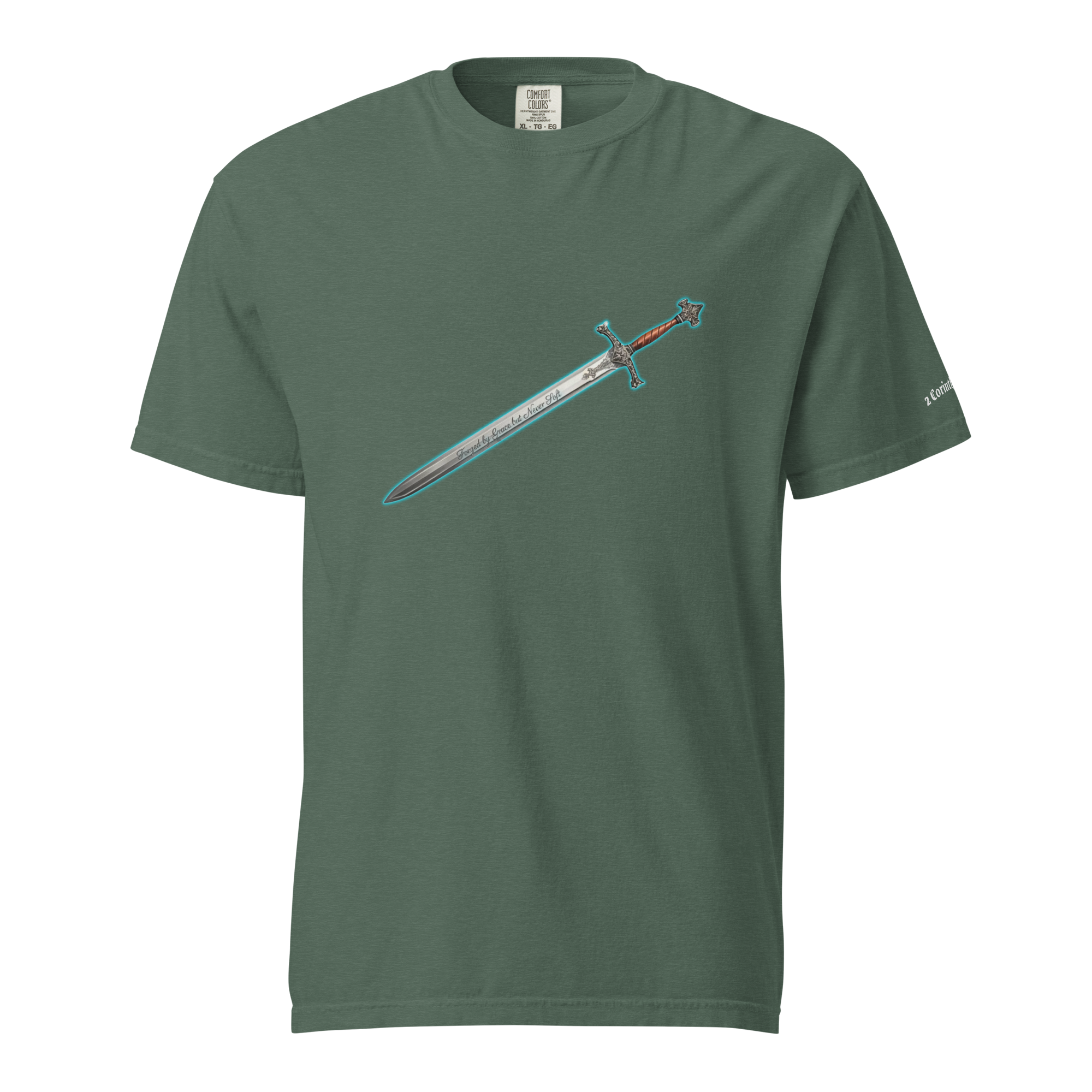 Warrior Signature Tee - Forged by Grace (Premium Edition)