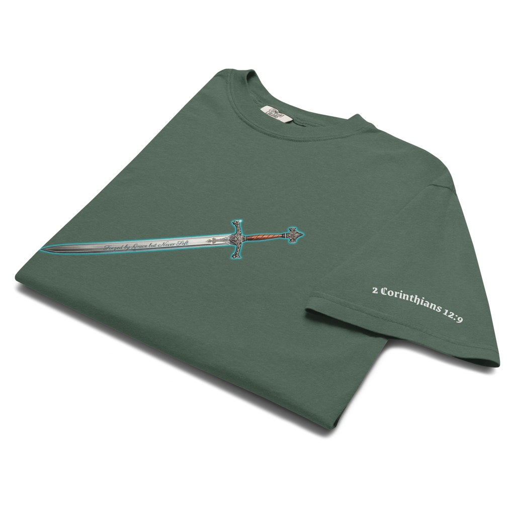 Warrior Signature Tee - Forged by Grace (Premium Edition)