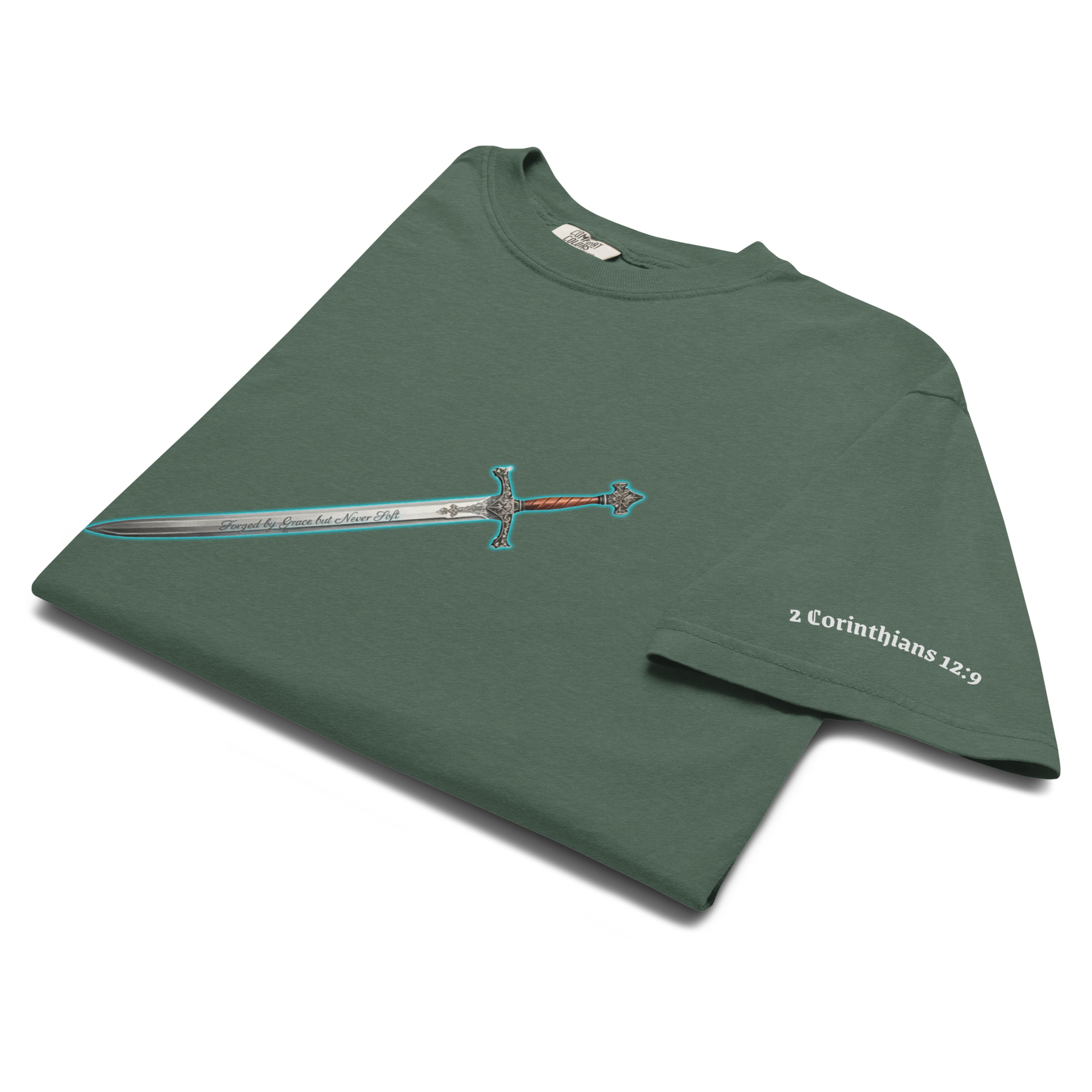 Warrior Signature Tee - Forged by Grace (Premium Edition)