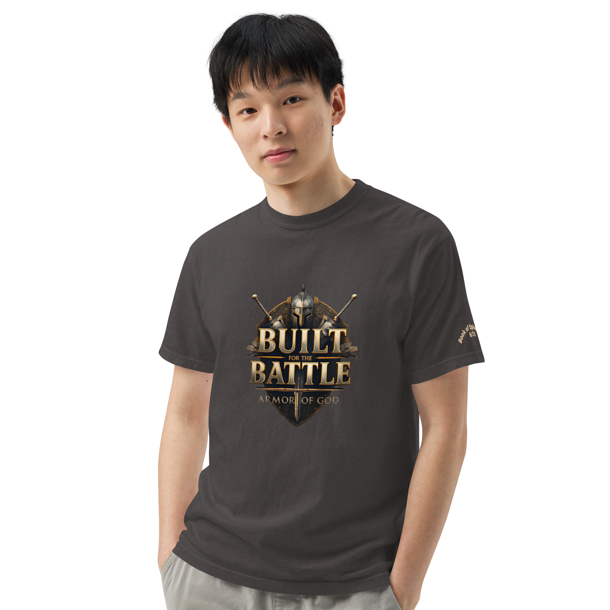 Warrior Signature Tee - Built for the Battle (Premium Edition)